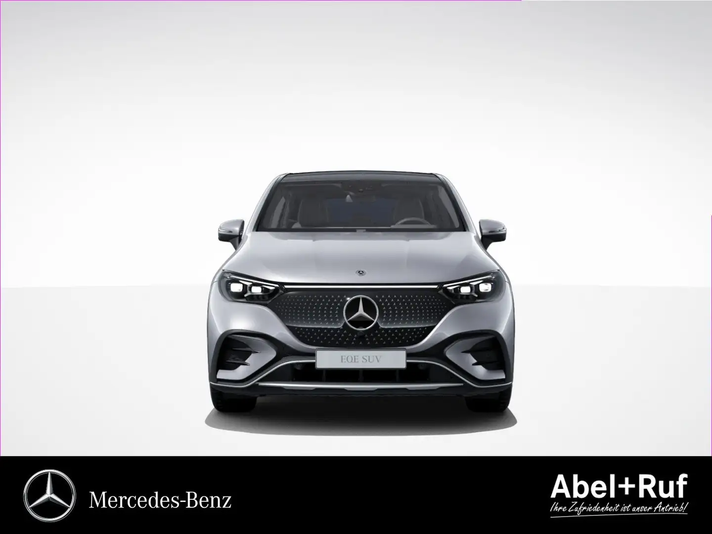 Mercedes-Benz EQE 350 4M SUV AMG+DIGITAL+DISTR+Burme+HuD+AHK Argent - 2
