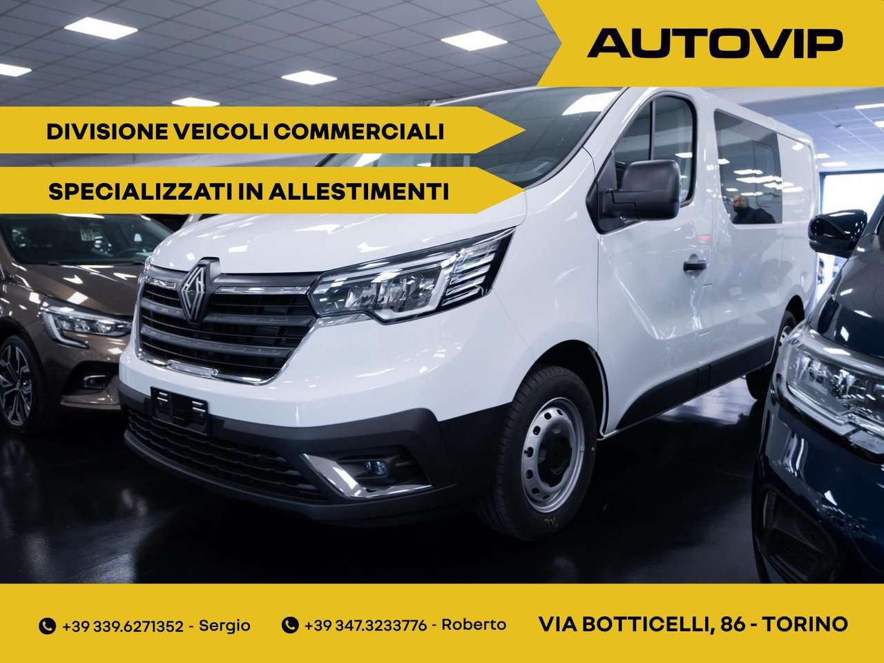 Renault Trafic Trafic T27 2.0 BluedCi 110CV PC-TN-DC Furgone