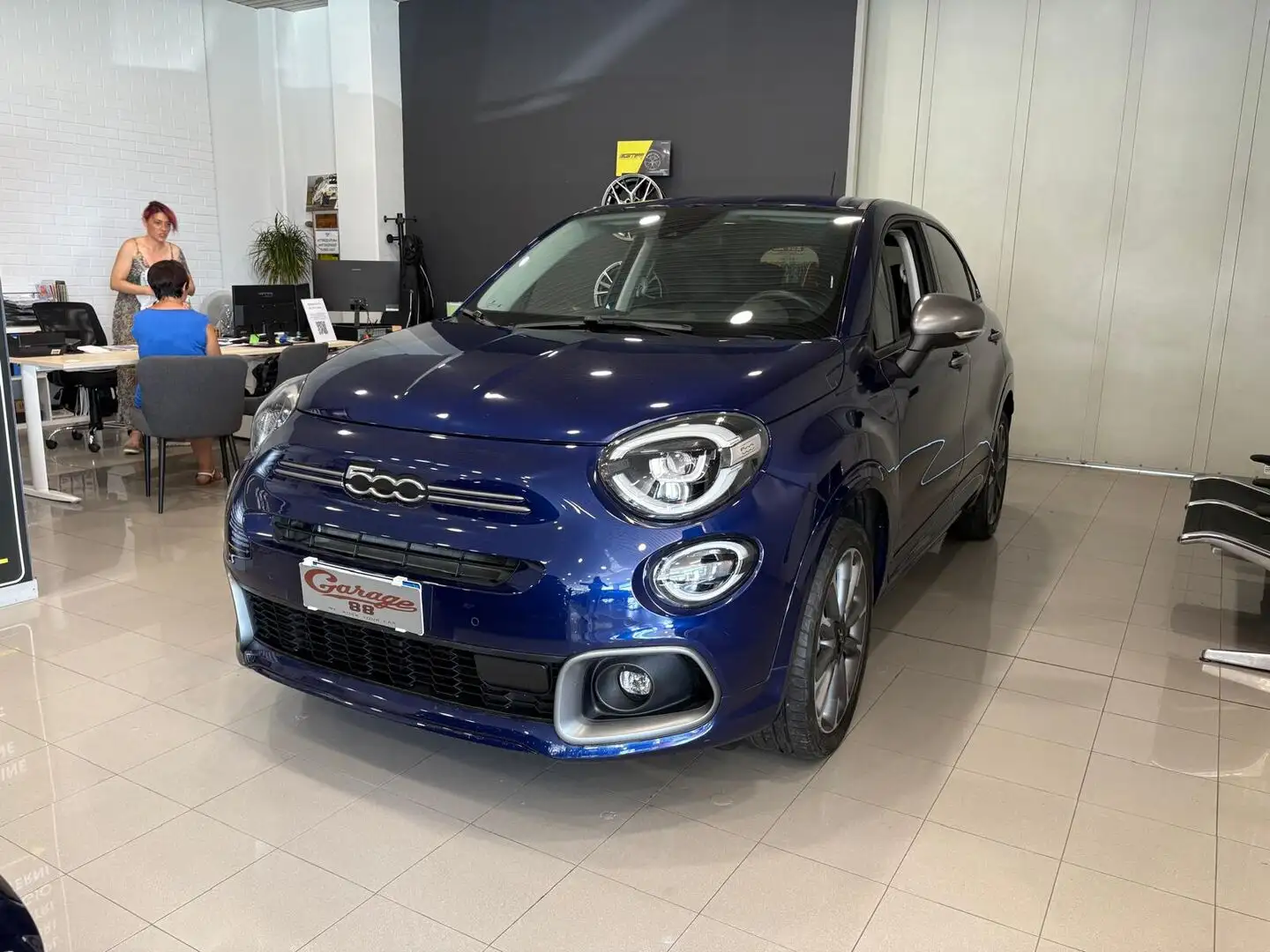 Fiat 500X 1.5 t4 hybrid Sport 130cv dct Blauw - 2