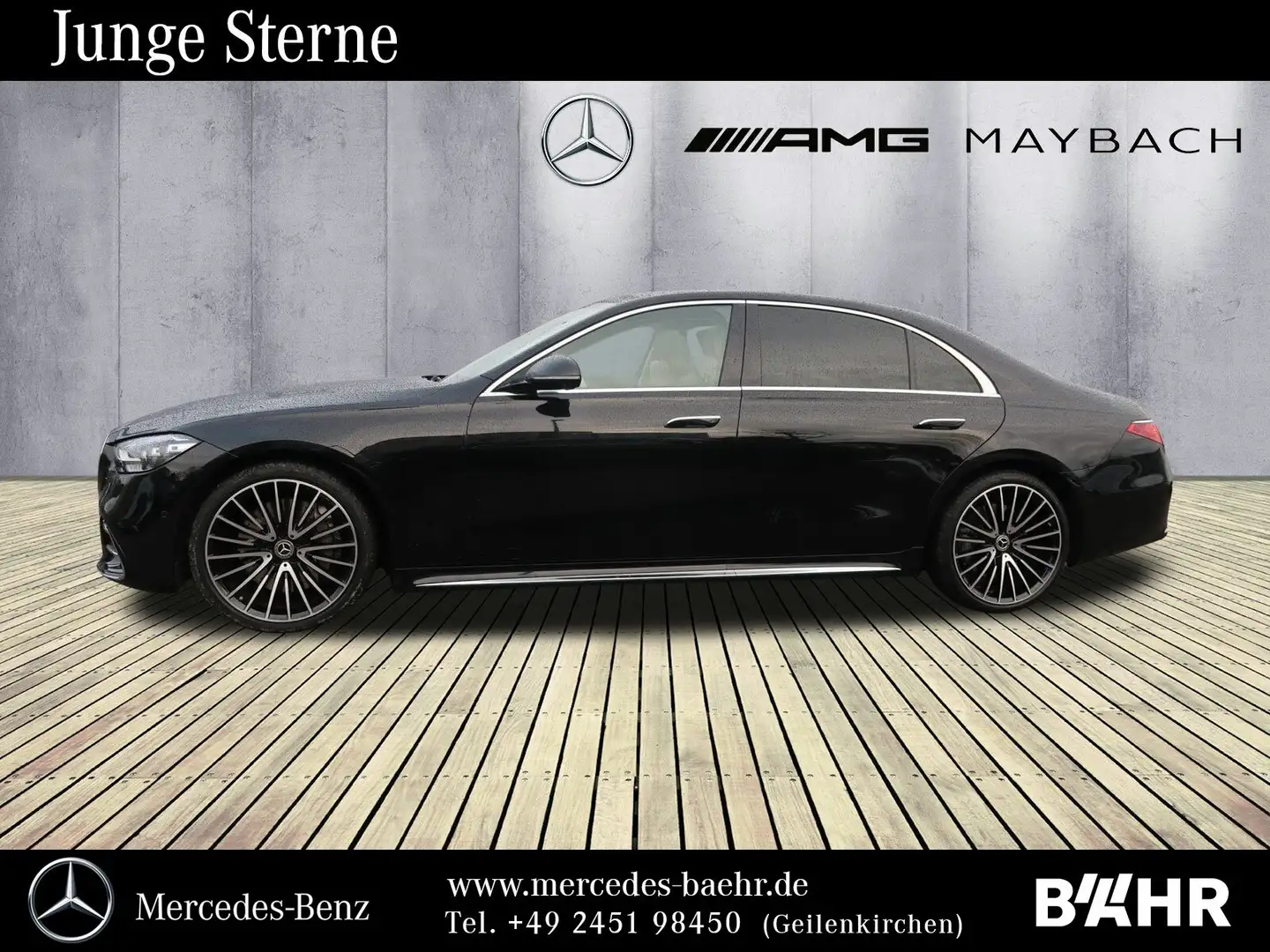 Mercedes-Benz S 500 S 500 4M lang AMG/Pano/Burmester/360°/Distronic Negru - 2