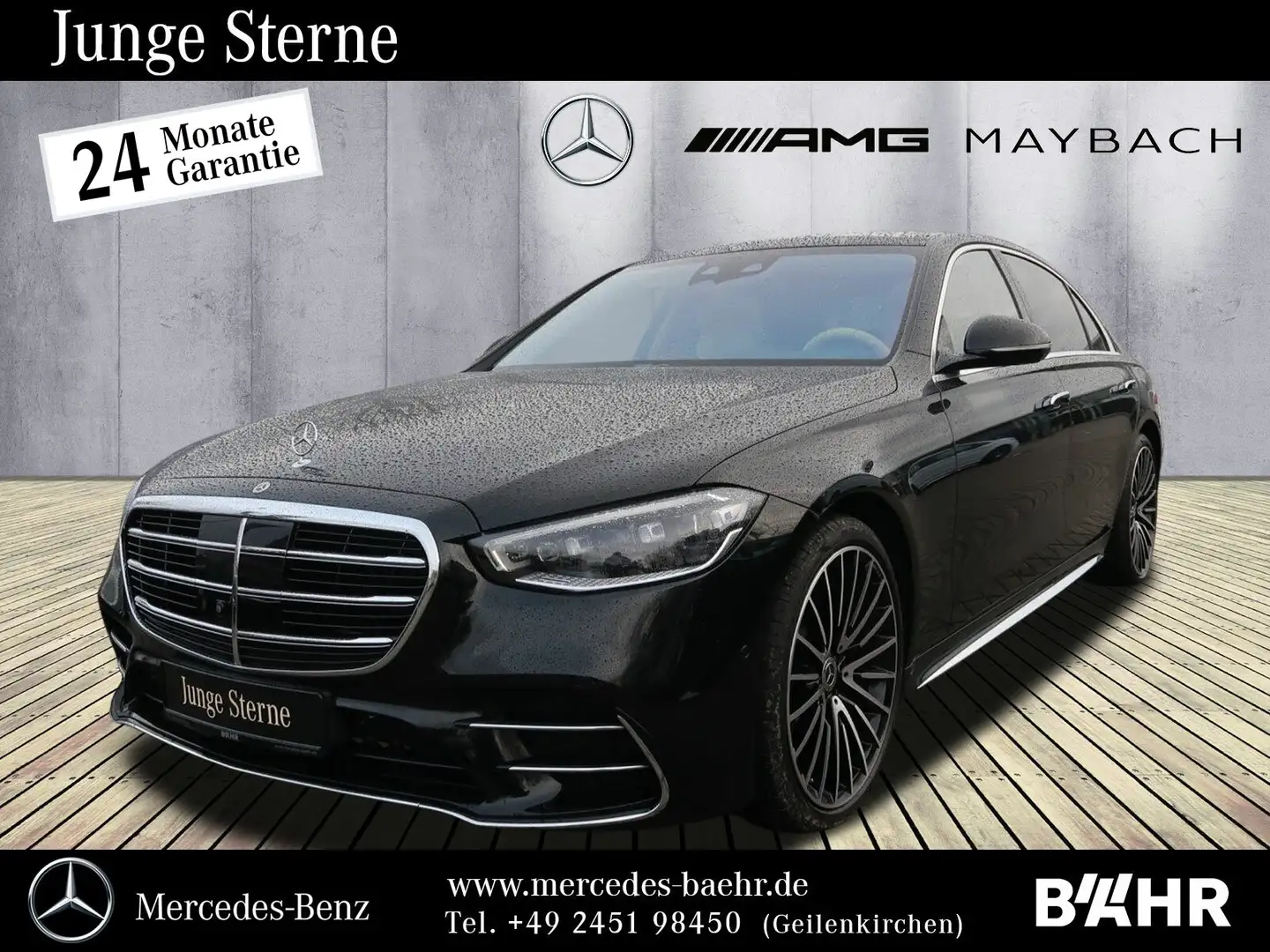 Mercedes-Benz S 500 S 500 4M lang AMG/Pano/Burmester/360°/Distronic Negru - 1
