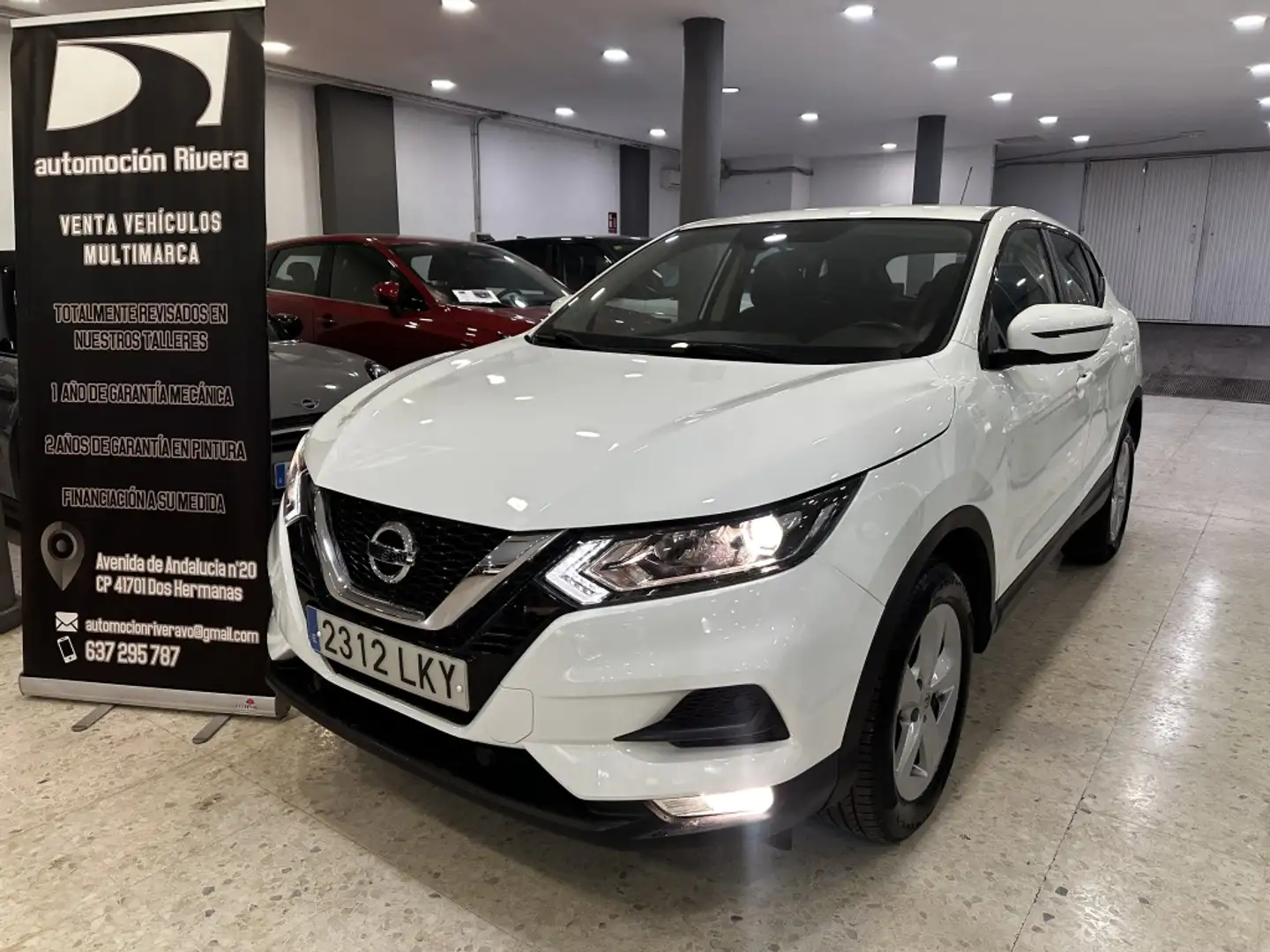 Nissan Qashqai 1.5dCi Acenta 4x2 85kW Blanco - 2