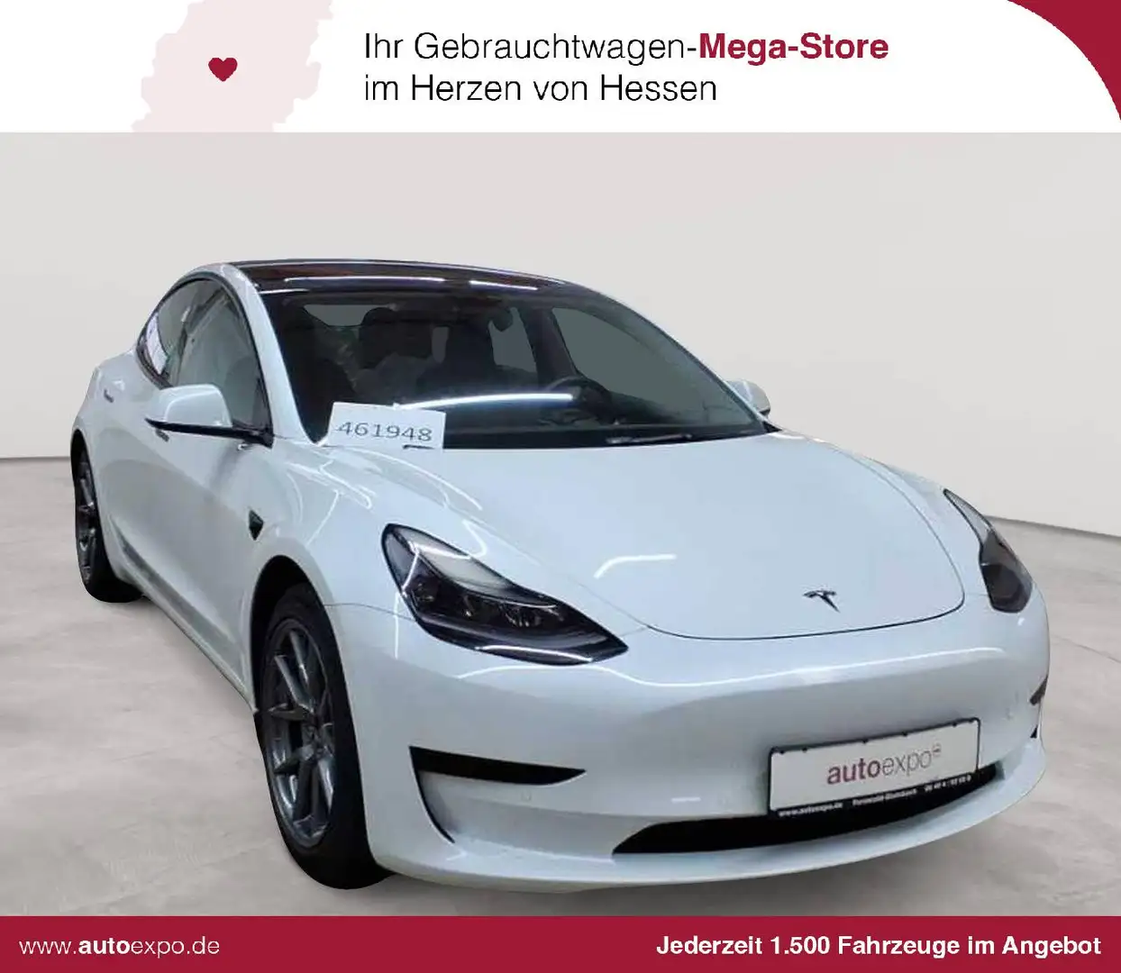Tesla Model 3 Standard Reichweite Plus Hinterradantrieb Weiß - 1