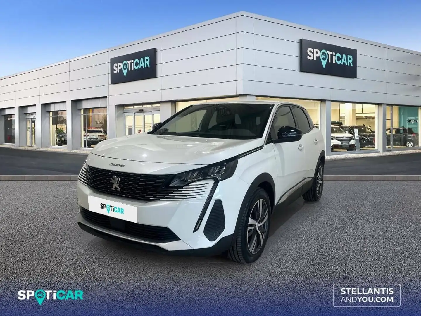 Peugeot 3008 1.2 100KW  eDCS6 Active Pack Blanco - 1