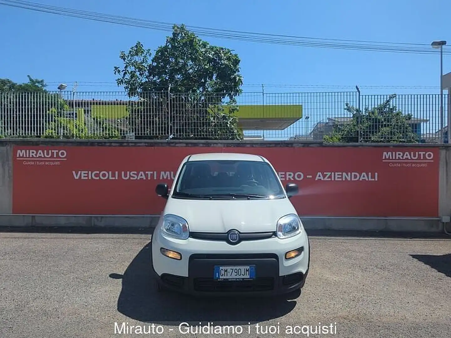 Fiat Panda 3ª serie Panda 1.0 FireFly S&S Hybrid Bianco - 2
