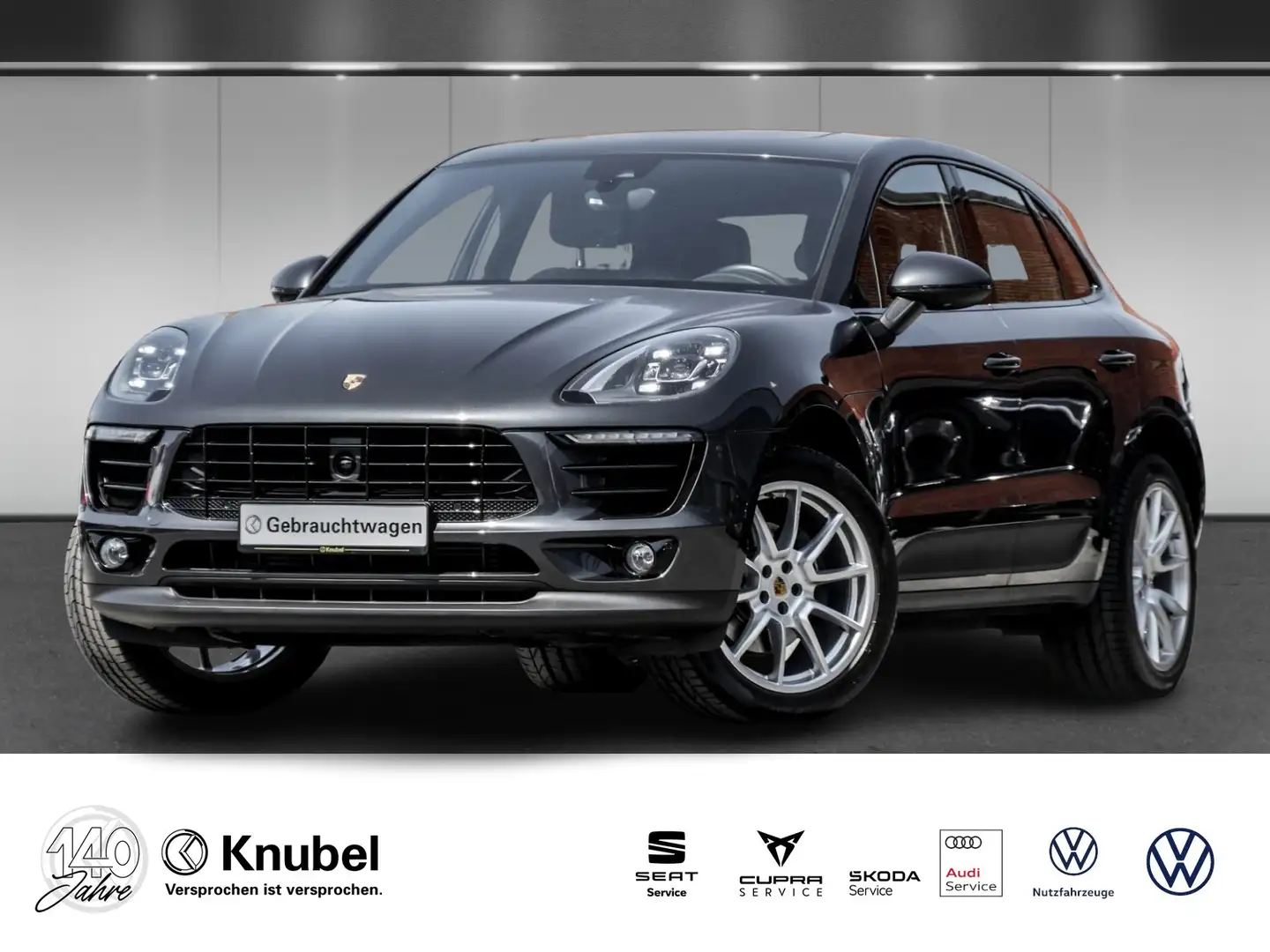 Porsche Macan Navi PDK PDLS+ ACC RKamera PASM Grey - 1