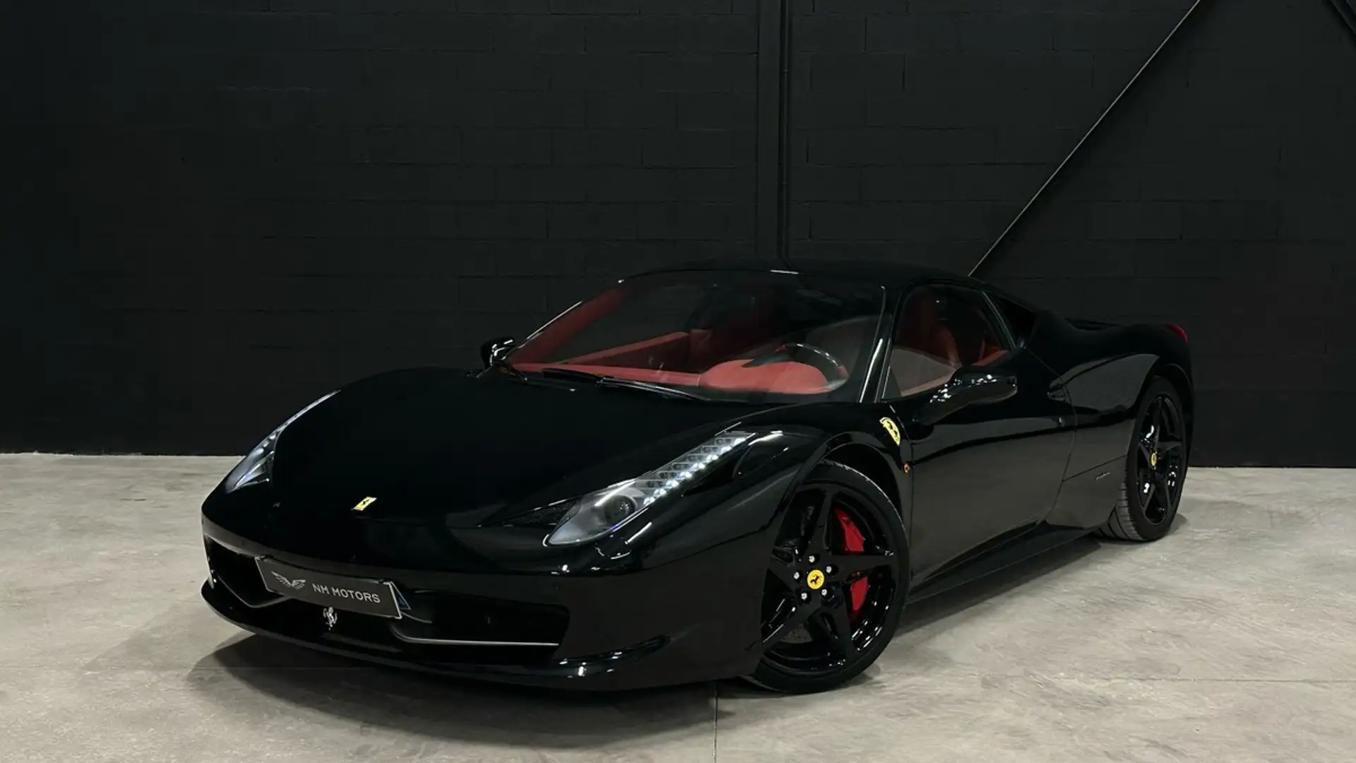 Ferrari 458 Italia Coupé V8 570 CV - Cuir Cartier - Disponible Schwarz - 1