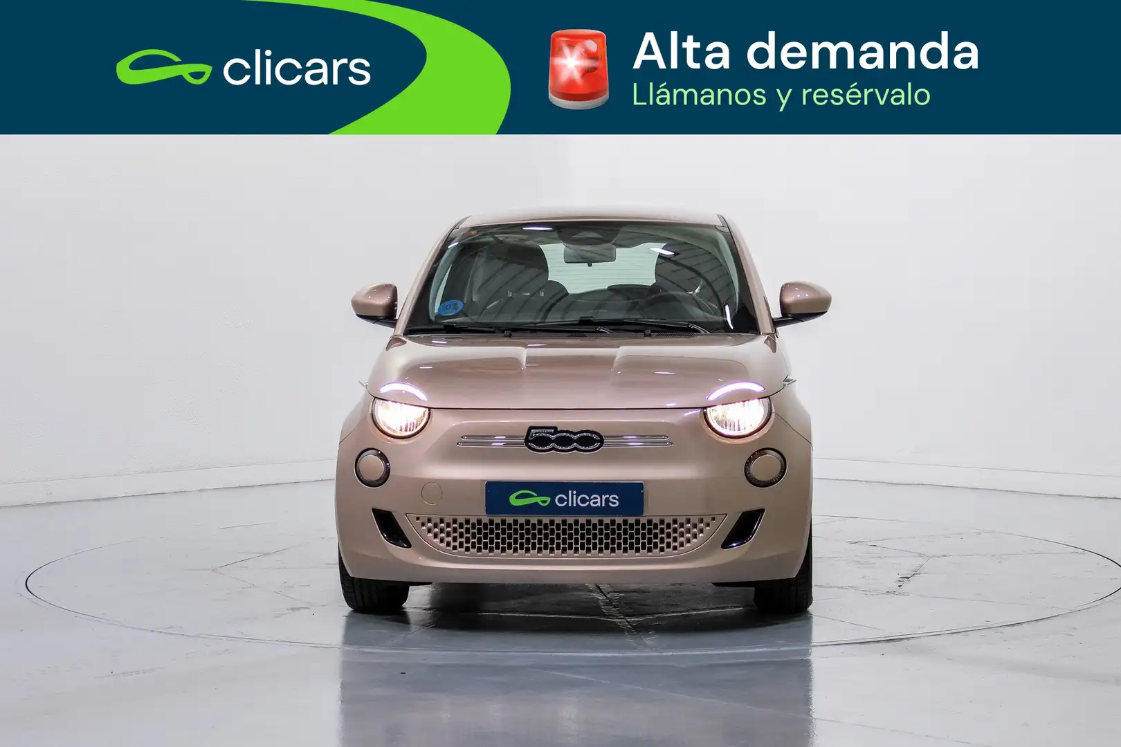 Fiat 500e Action 70KW Naranja - 2