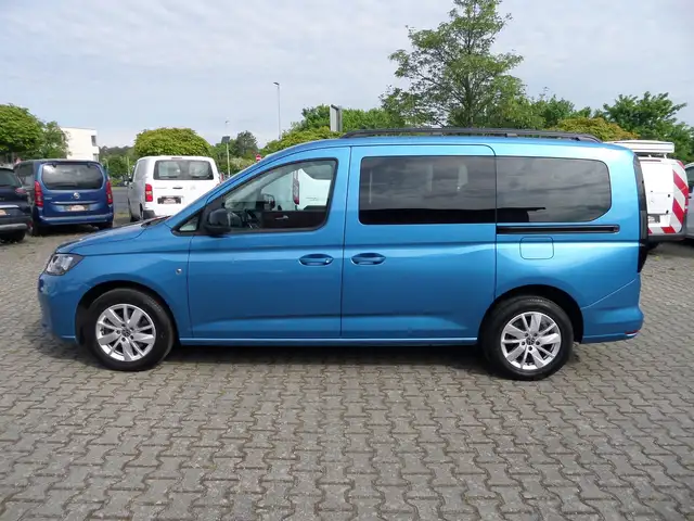 Volkswagen Caddy Life Maxi 7 Sitzer+Navi+Pano+AHK+Cam+ACC+Standhzg.