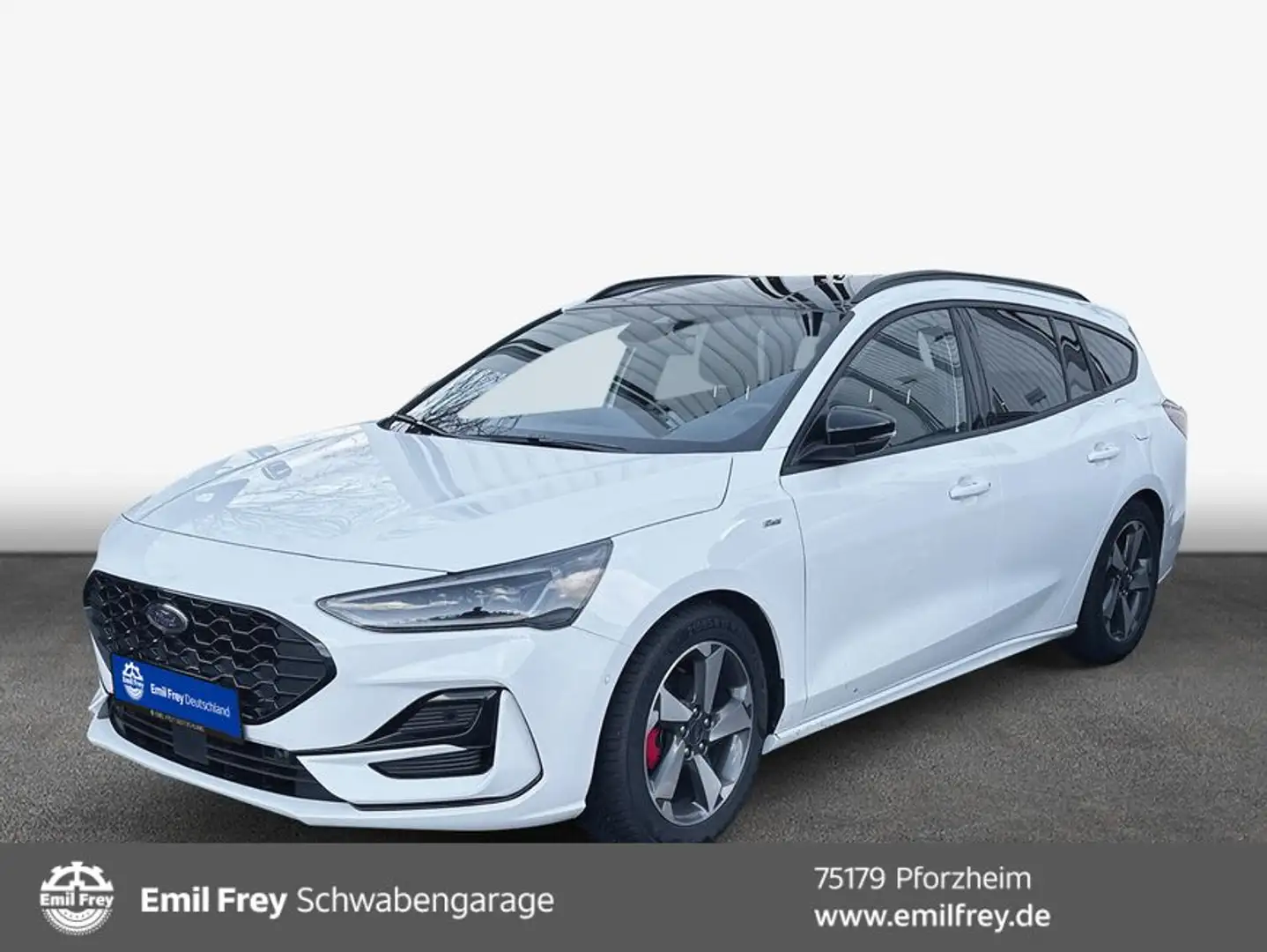 Ford Focus Turnier 1.0 EcoBoost Hybrid Aut. ST-LINE X Weiß - 1