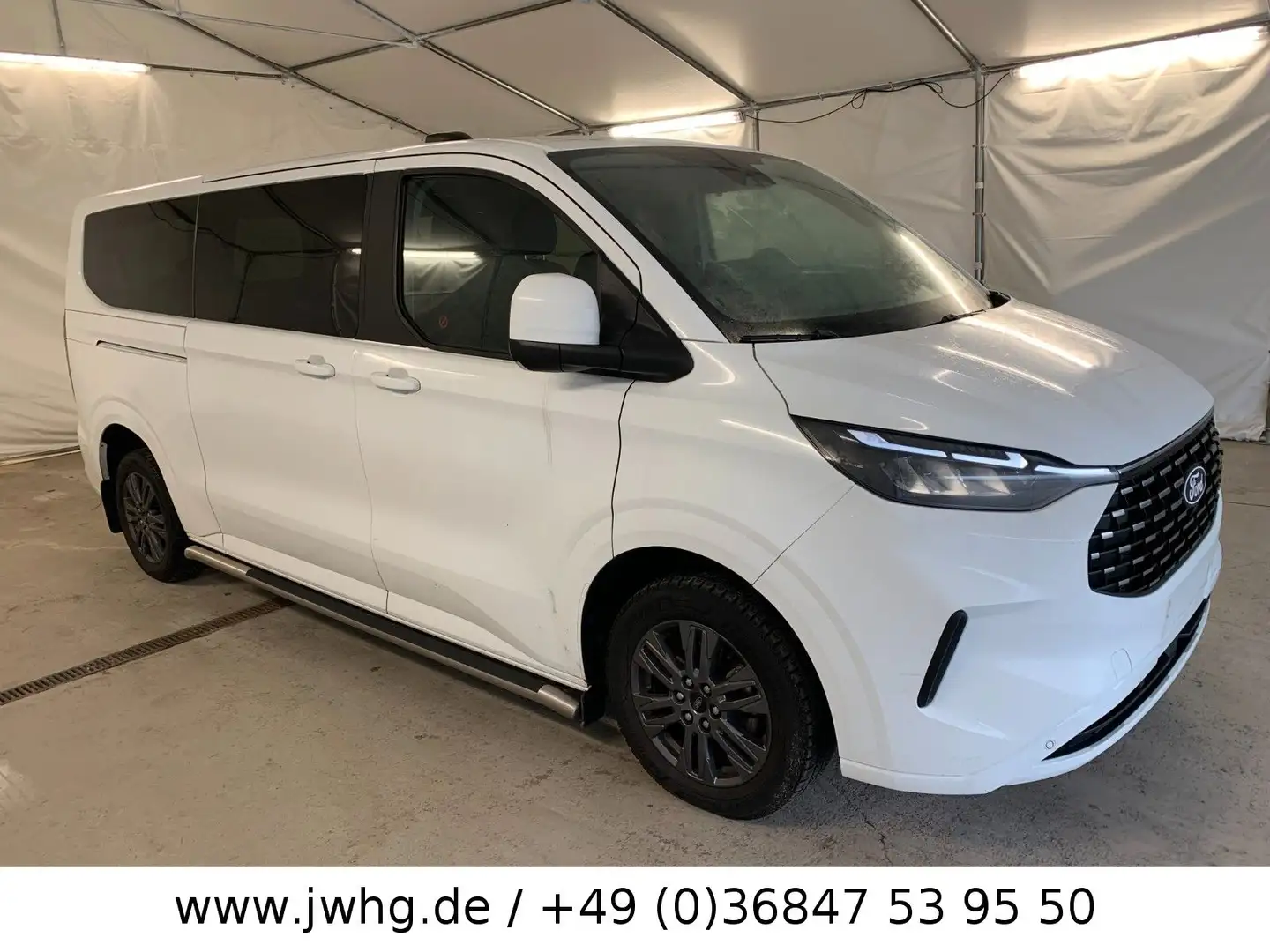 Ford Tourneo Custom L2 Titanium LED ALUS SpurAss Kam Weiß - 2