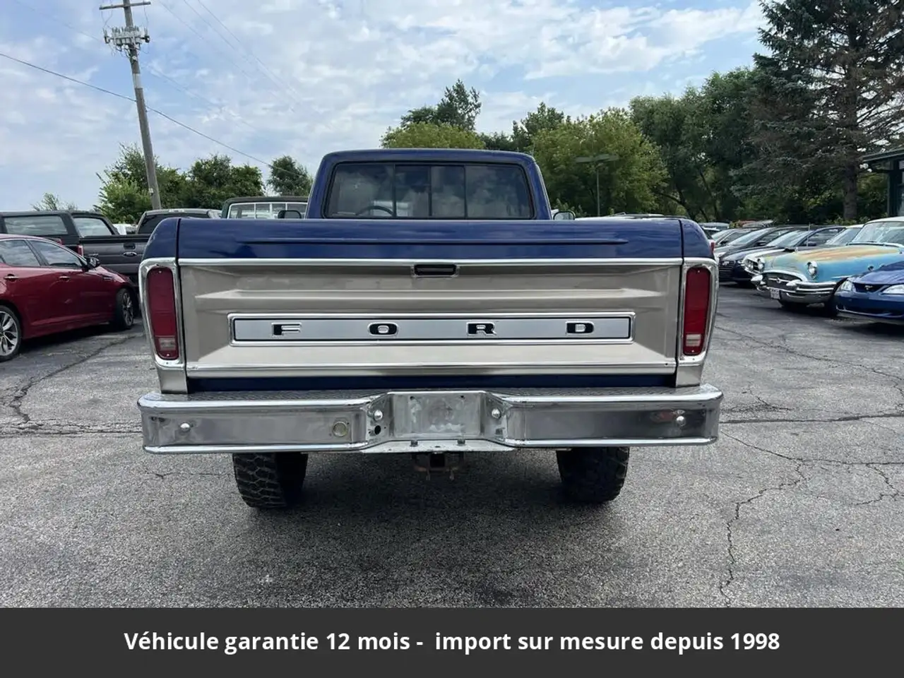 Ford 1974 Pickup 390 CI V8 160 HP Code H 3 vitesses Heavy-Duty vitesses Tous compris, foto 7