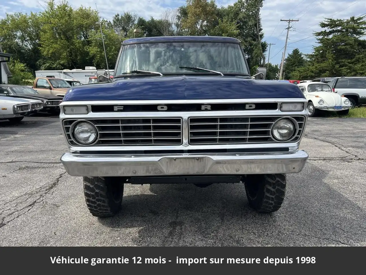 Ford 1974 Pickup 390 CI V8 160 HP Code H 3 vitesses Heavy-Duty vitesses Tous compris, foto 3