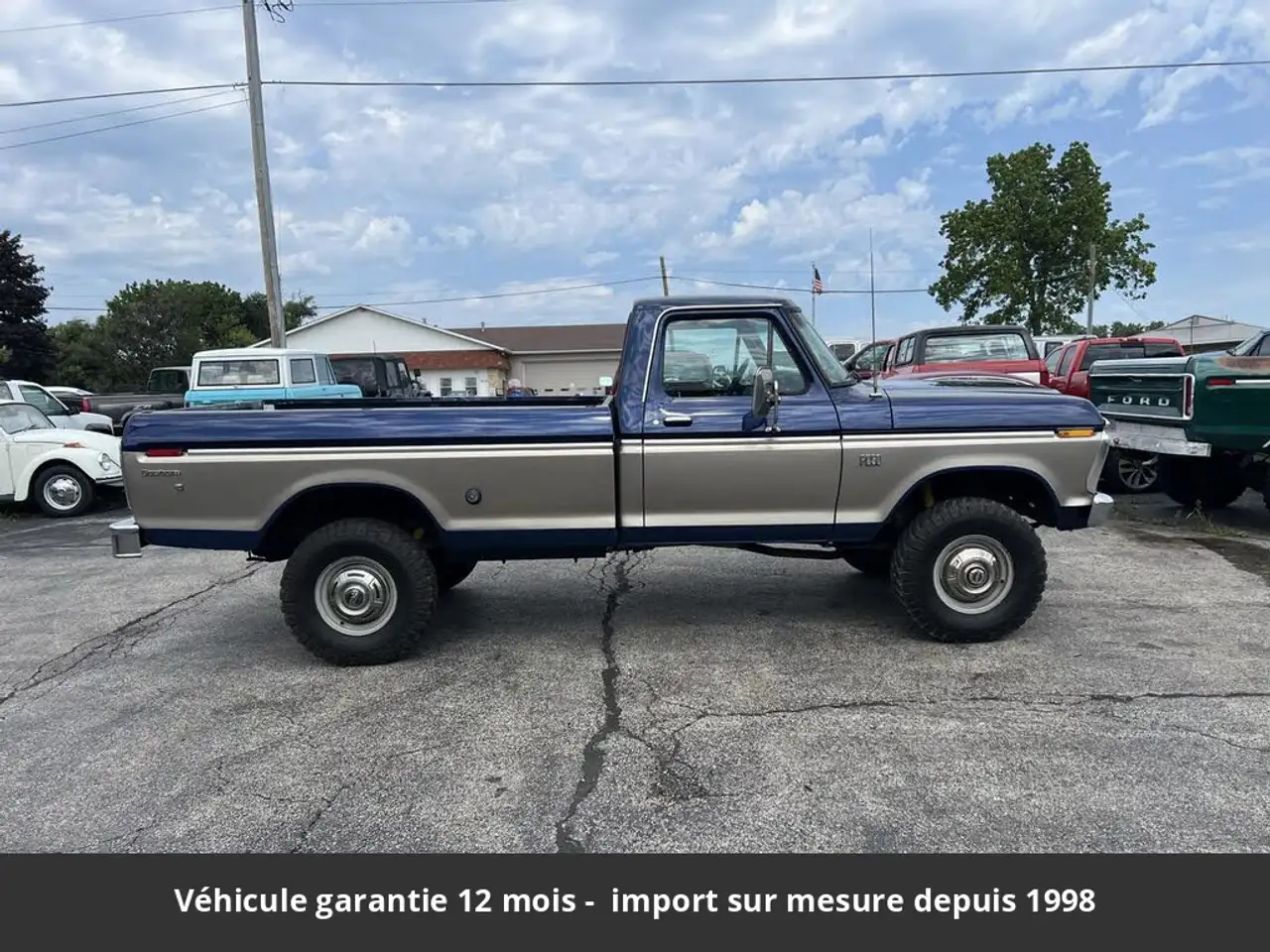 Ford 1974 Pickup 390 CI V8 160 HP Code H 3 vitesses Heavy-Duty vitesses Tous compris, foto 5