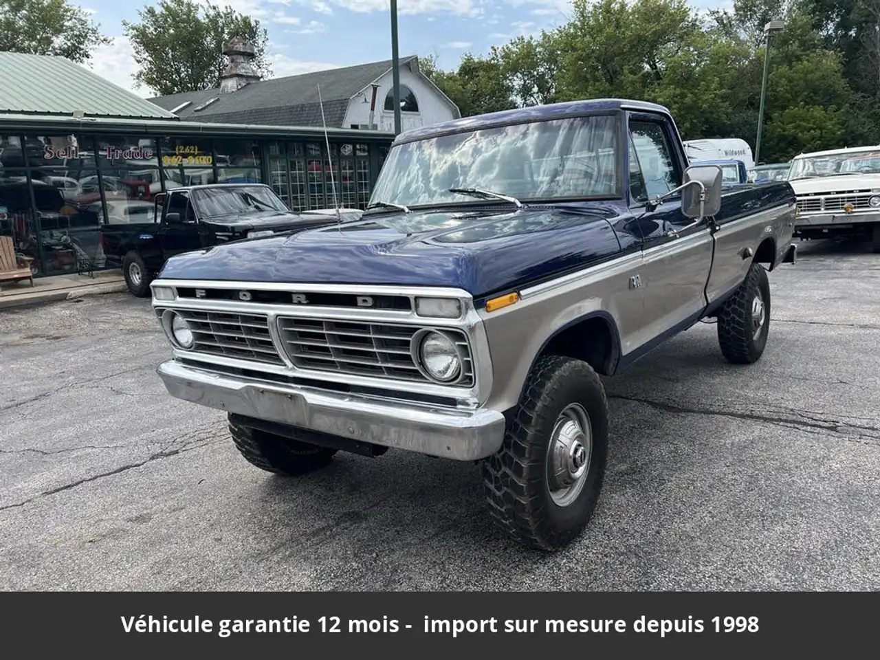 Ford 1974 Pickup 390 CI V8 160 HP Code H 3 vitesses Heavy-Duty vitesses Tous compris, foto 2