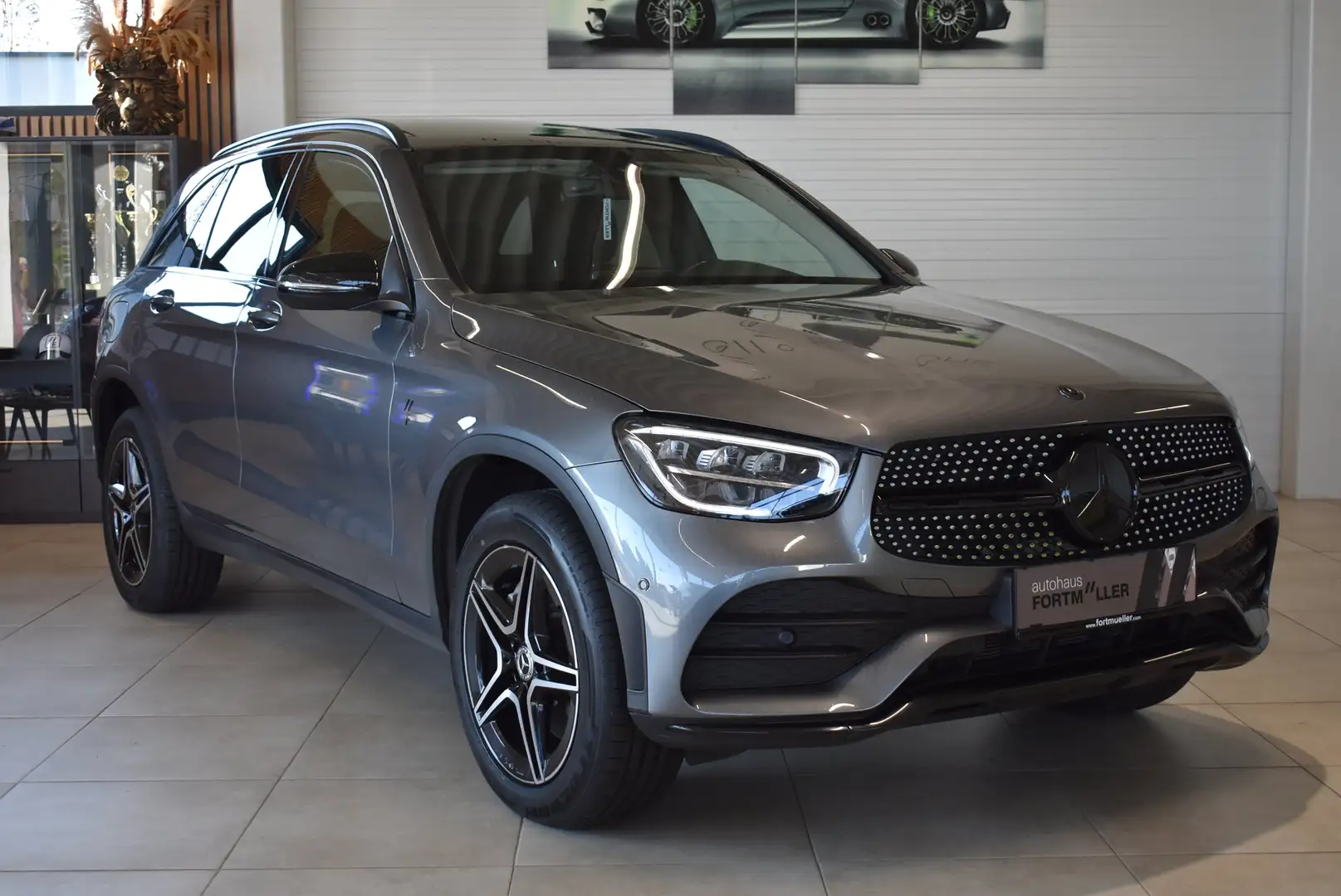 Mercedes-Benz GLC 300 GLC 300 de 4Matic //AMG //Panorama//AHK Gris - 1