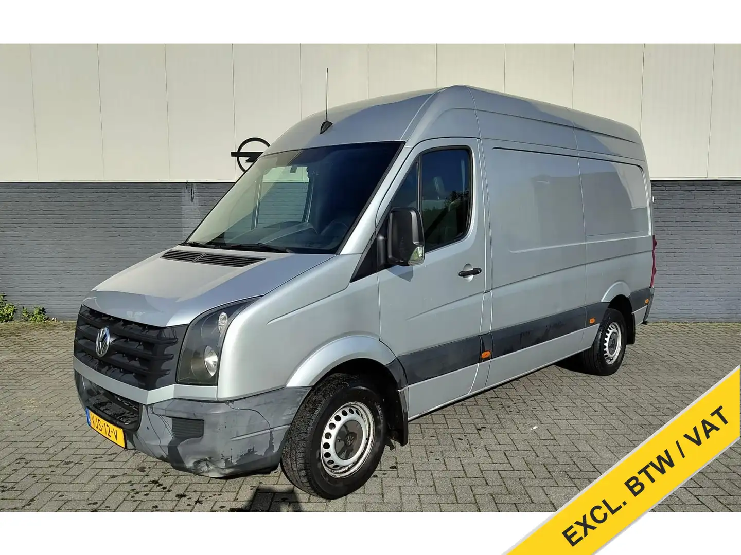 Volkswagen Crafter 50 2.0TDI L2H2 3 pers. Airco Camera ECC Step-up La Grijs - 2