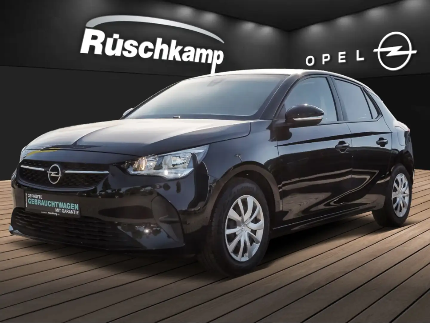 Opel Corsa F Edition 1.2 Klima Temp. Touch Garantie Noir - 1