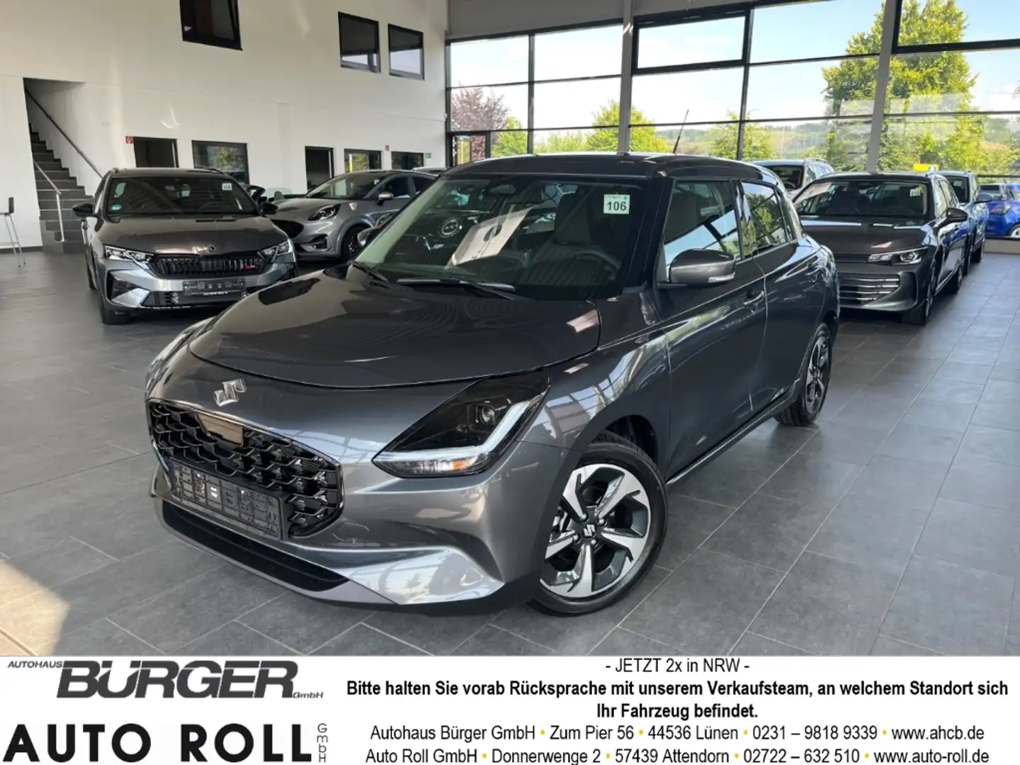 Suzuki Swift 1.2 Dualjet Comfort+ AHK ACC Navi LED Kamera Carpl Grigio - 1