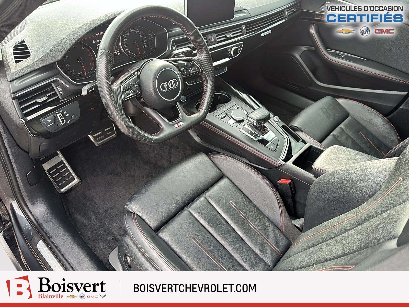 2018 Audi A4 A4/PROGRESSIS/2.0T/AWD/CUIR/GROUPE CHAUFFANT/JANTE thumb 9