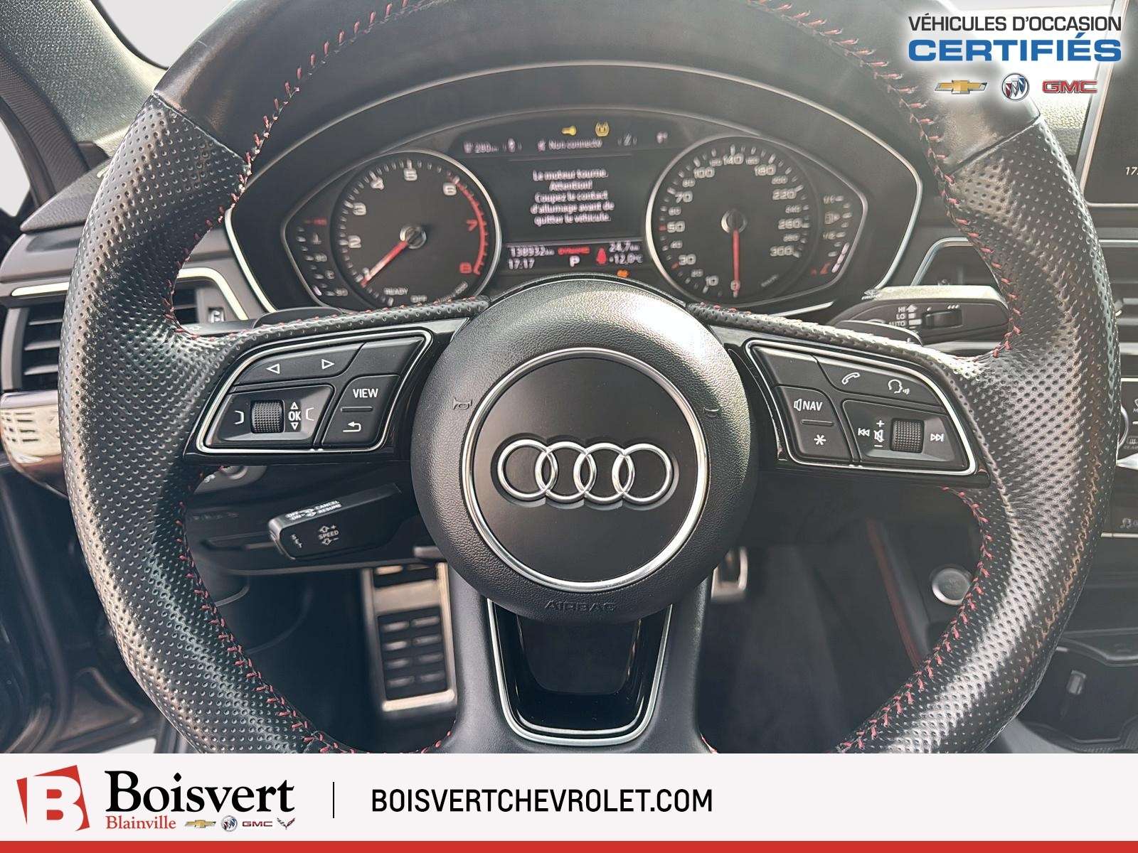 2018 Audi A4 A4/PROGRESSIS/2.0T/AWD/CUIR/GROUPE CHAUFFANT/JANTE thumb 14