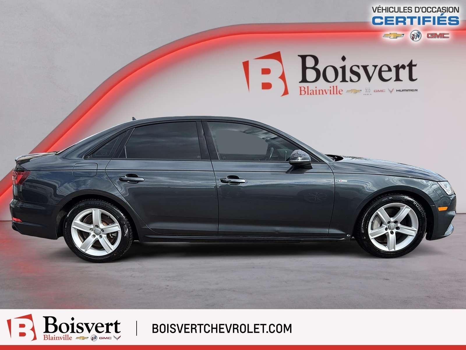 2018 Audi A4 A4/PROGRESSIS/2.0T/AWD/CUIR/GROUPE CHAUFFANT/JANTE alt 4
