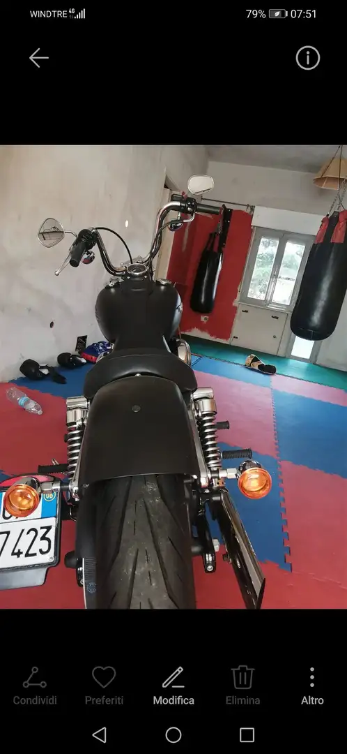 Harley-Davidson Dyna Street Bob 1450 Negru - 2