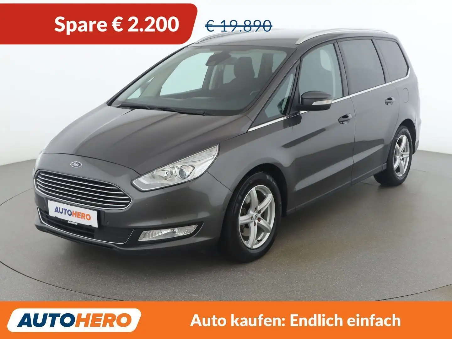 Ford Galaxy 2.0 TDCi Titanium Grau - 1