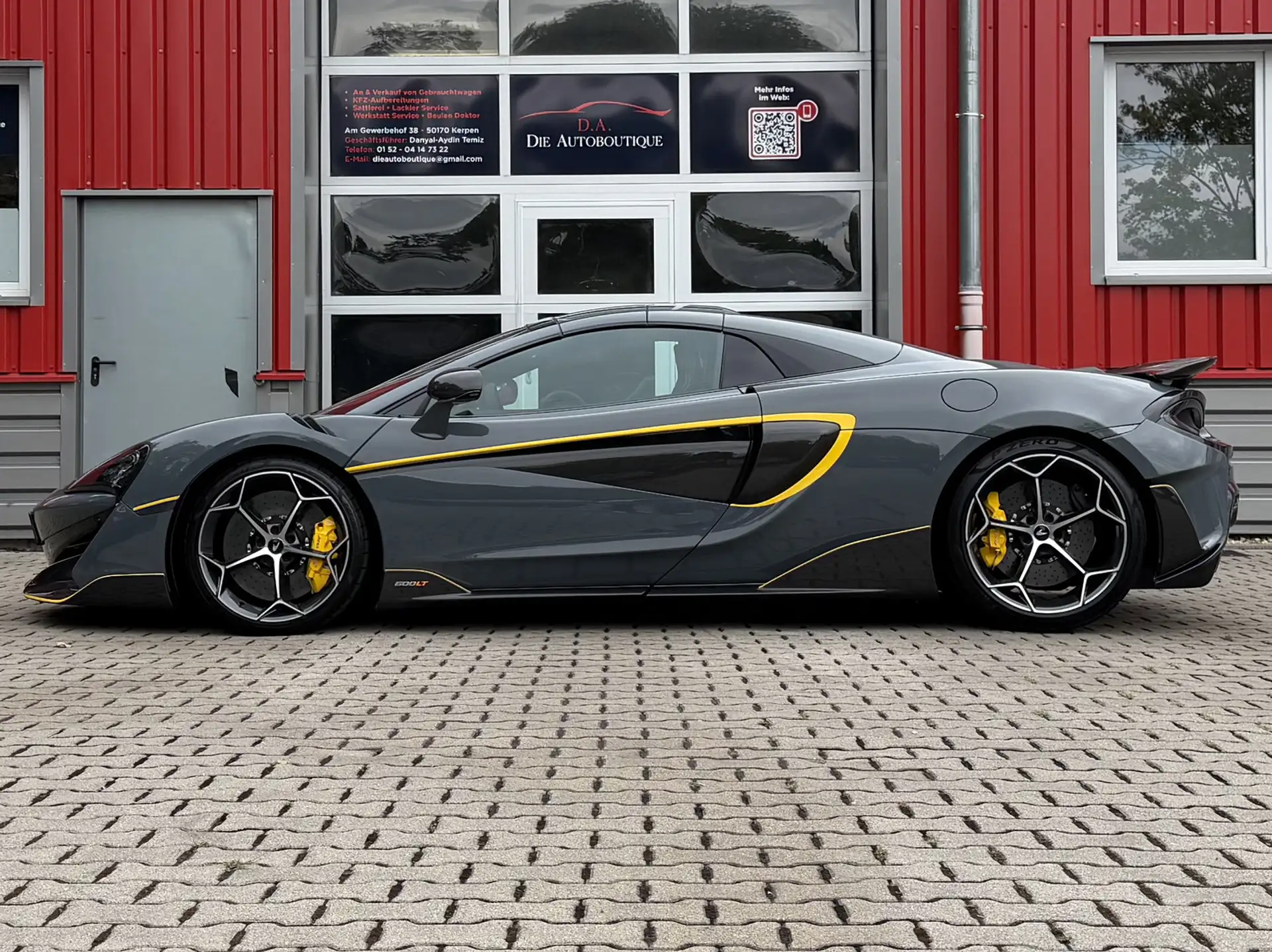 맥라렌 600LT Spider 2020 건메탈 사진 8