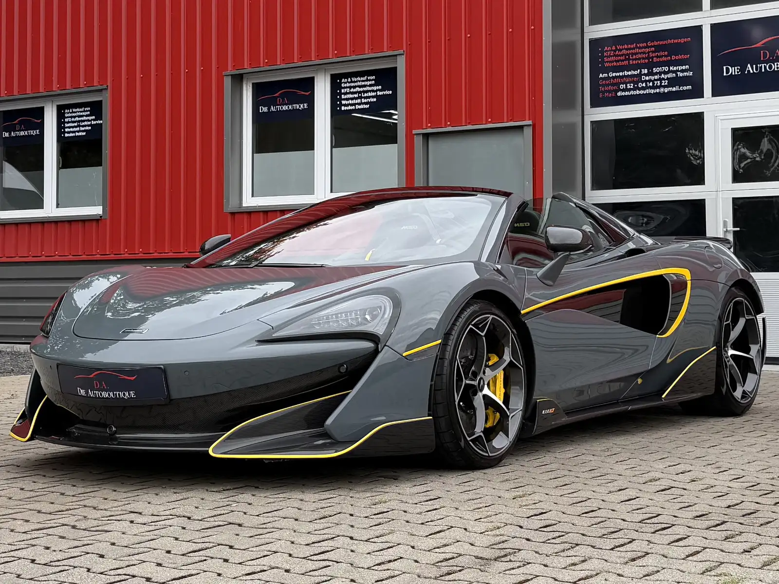 McLaren Spider"MwSt."Carbon"Lift"B&W"Memory"PPF"