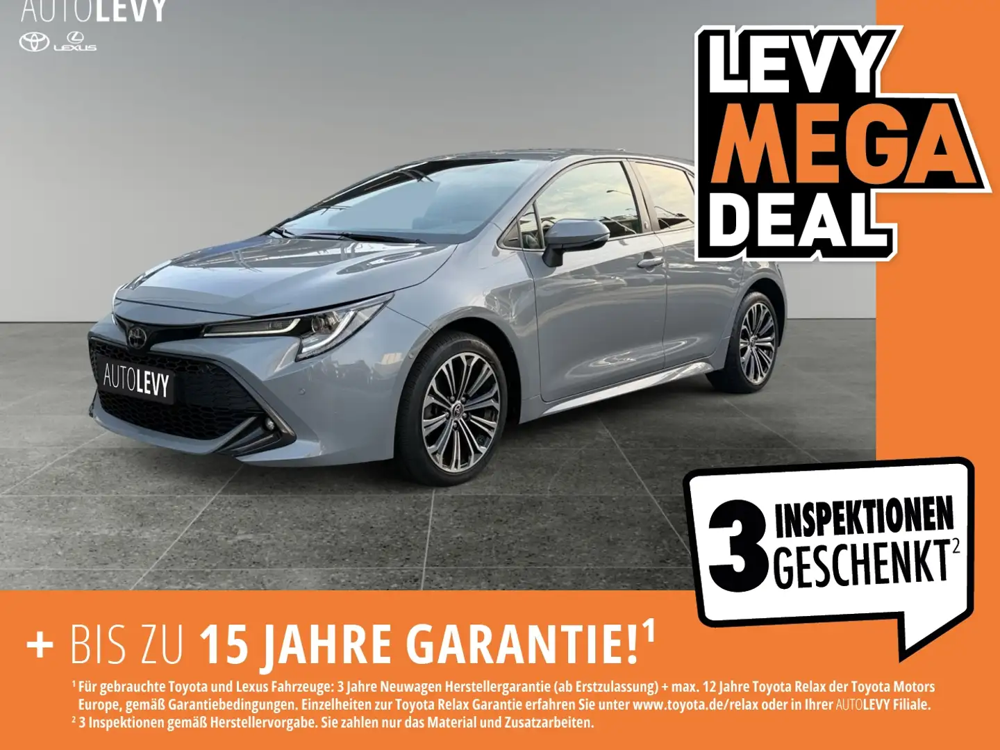 Toyota Corolla 1.2 Team D *CARPLAY* Grey - 1