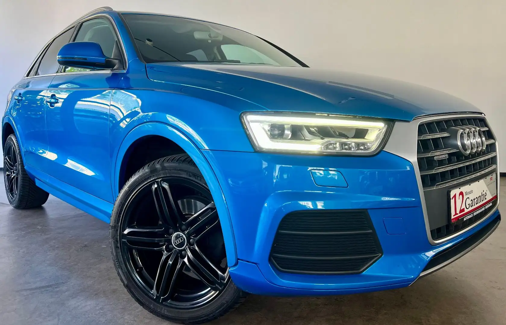 Audi Q3 sport quattro,S-Tronic,AHK,Temp,LED,PDC,BOSE, Blau - 1