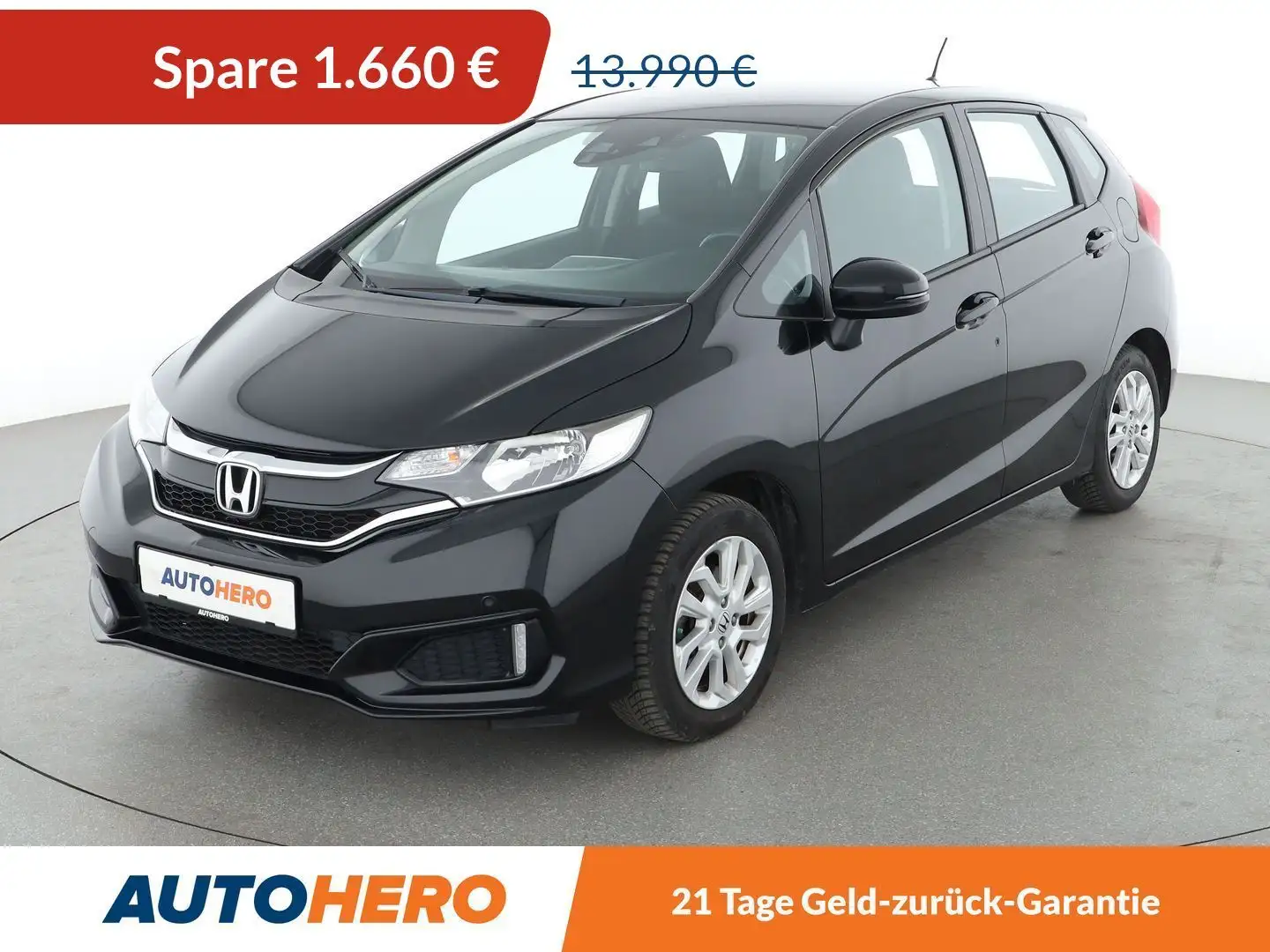 Honda Jazz 1.3 i-VTEC Comfort*PDC*SHZ*KLMA*GARANTIE* Noir - 1