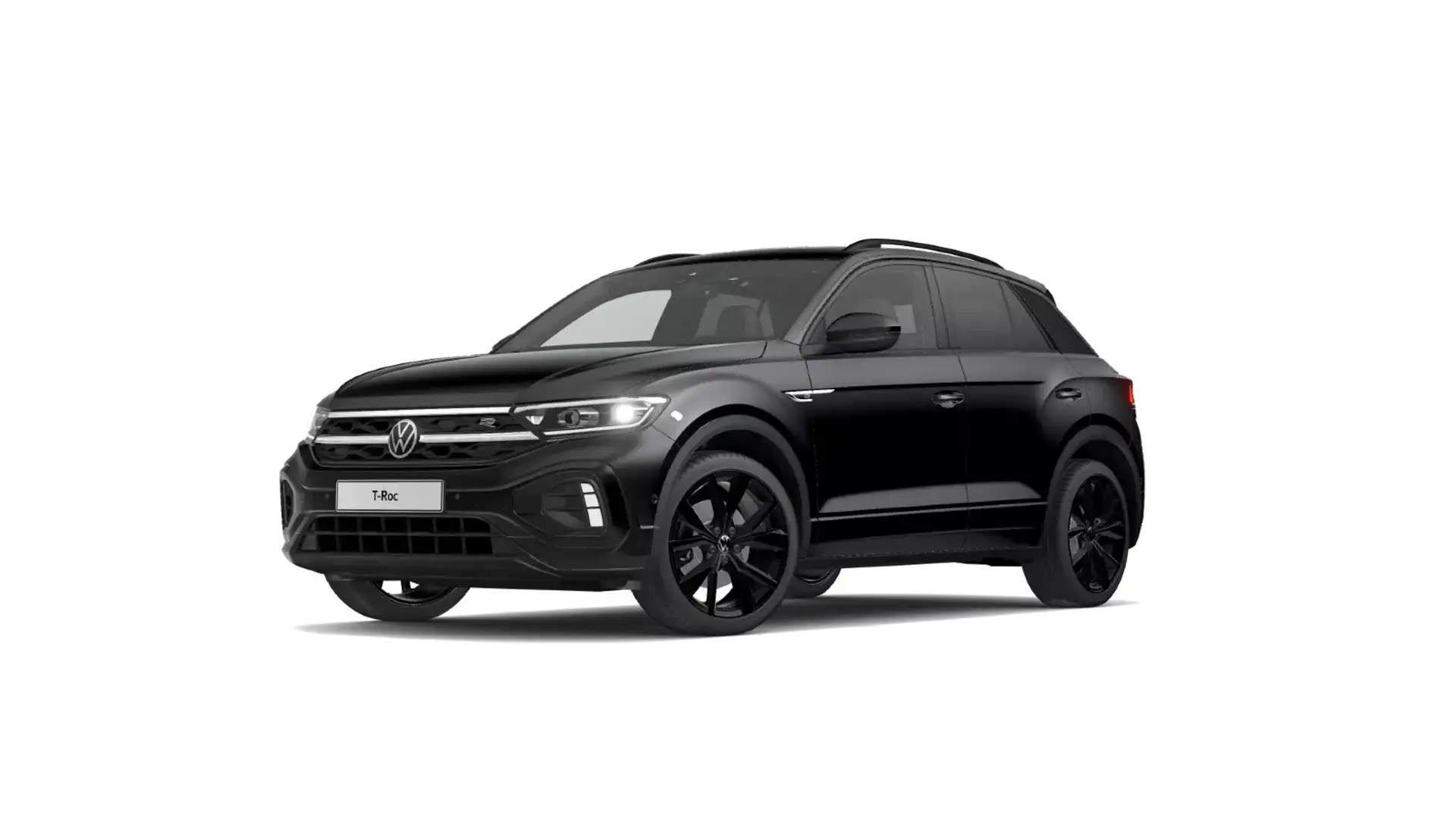 Volkswagen T-Roc 1.5 TSI DSG R-Line Black Style *Navi*AHK*P Noir - 2