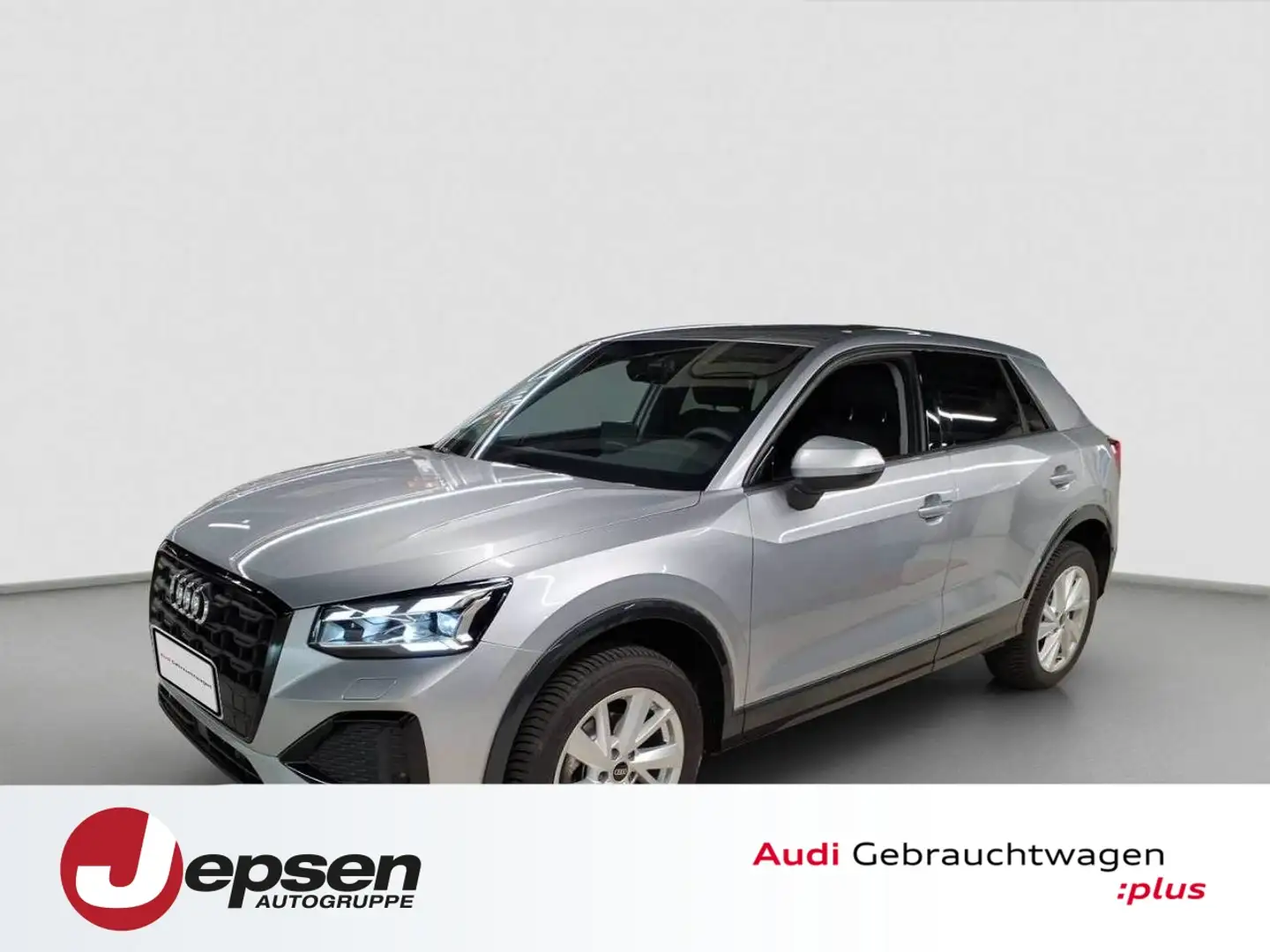 Audi Q2 Advanced 35 TFSI S tr LED ACC AHK AUT KlimaA Silber - 1