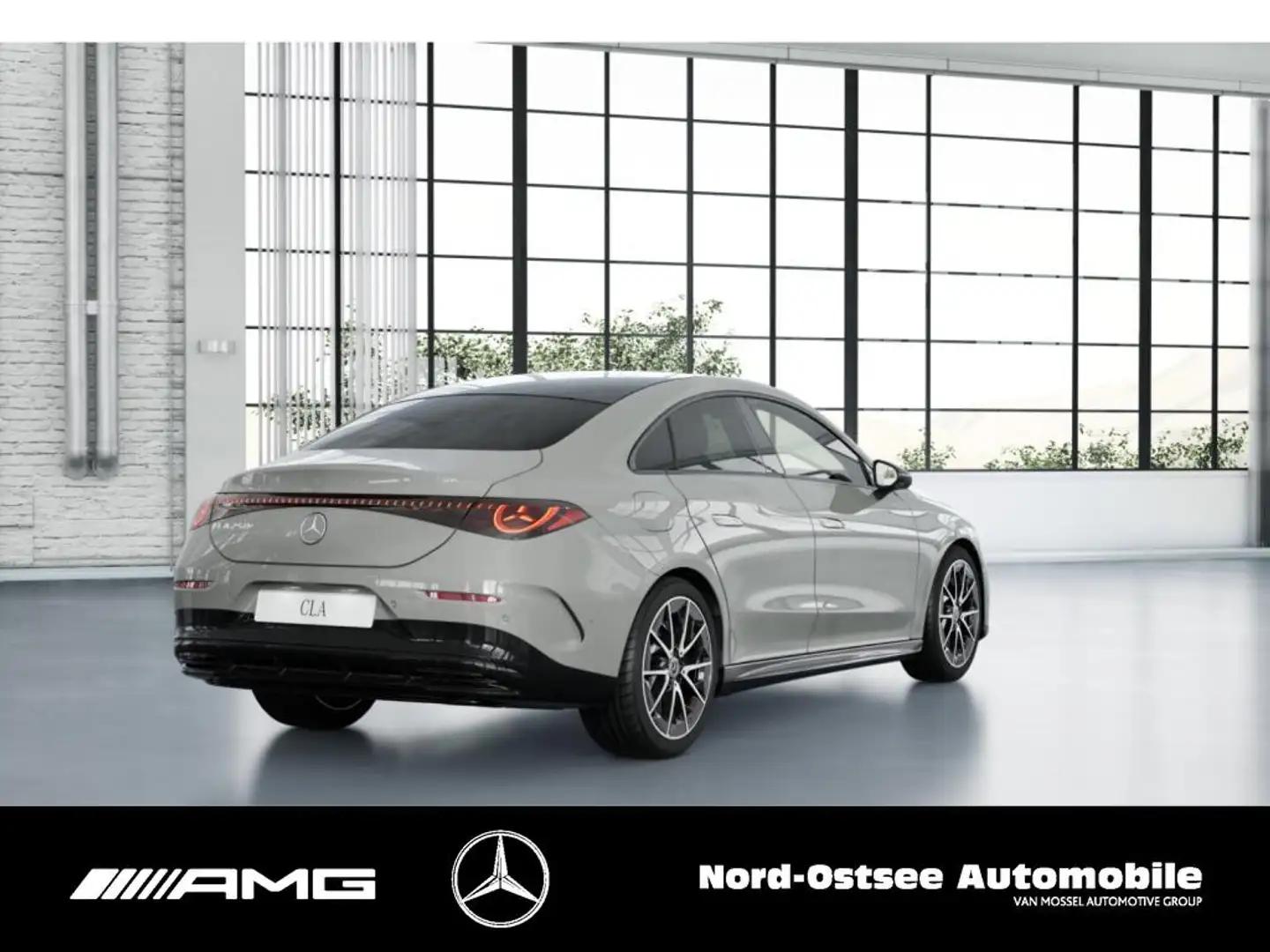 Mercedes-Benz CLA 250 +  AMG NIGHT MEMORY 19-ZO PARKING-ASSIST Grau - 2