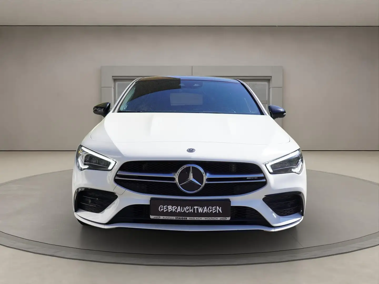 Mercedes-Benz CLA 35 AMG 4Matic+ACC+NAVI+SHZ+ Blanc - 2