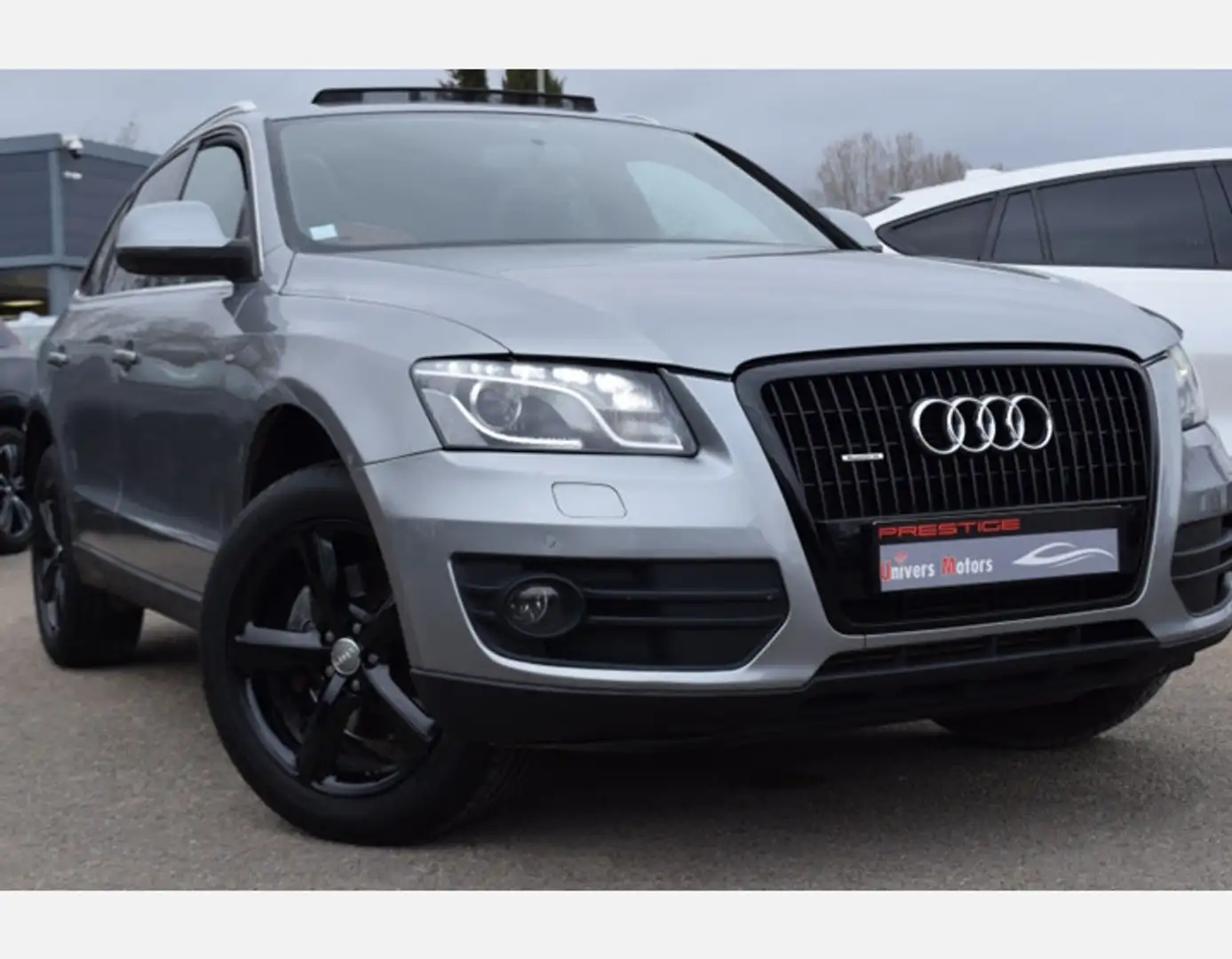Audi Q5 3.0 V6 TDI 240CH FAP S LINE QUATTRO S TRONIC 7 Gris - 1