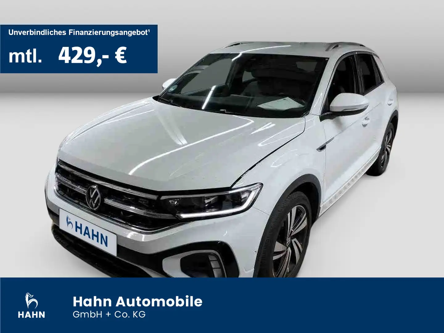Volkswagen T-Roc 1.5TSI DSG R-Line ACC AHK Cam LED-Plus Weiß - 1