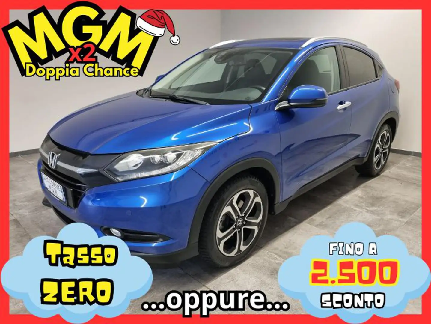Honda HR-V 1.5 i-VTEC Executive Navi ADAS Синій - 1