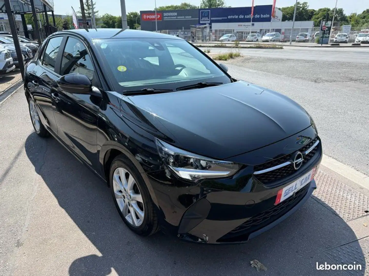 Opel Corsa 1.5 D 100ch Édition Business 2021 Noir - 2