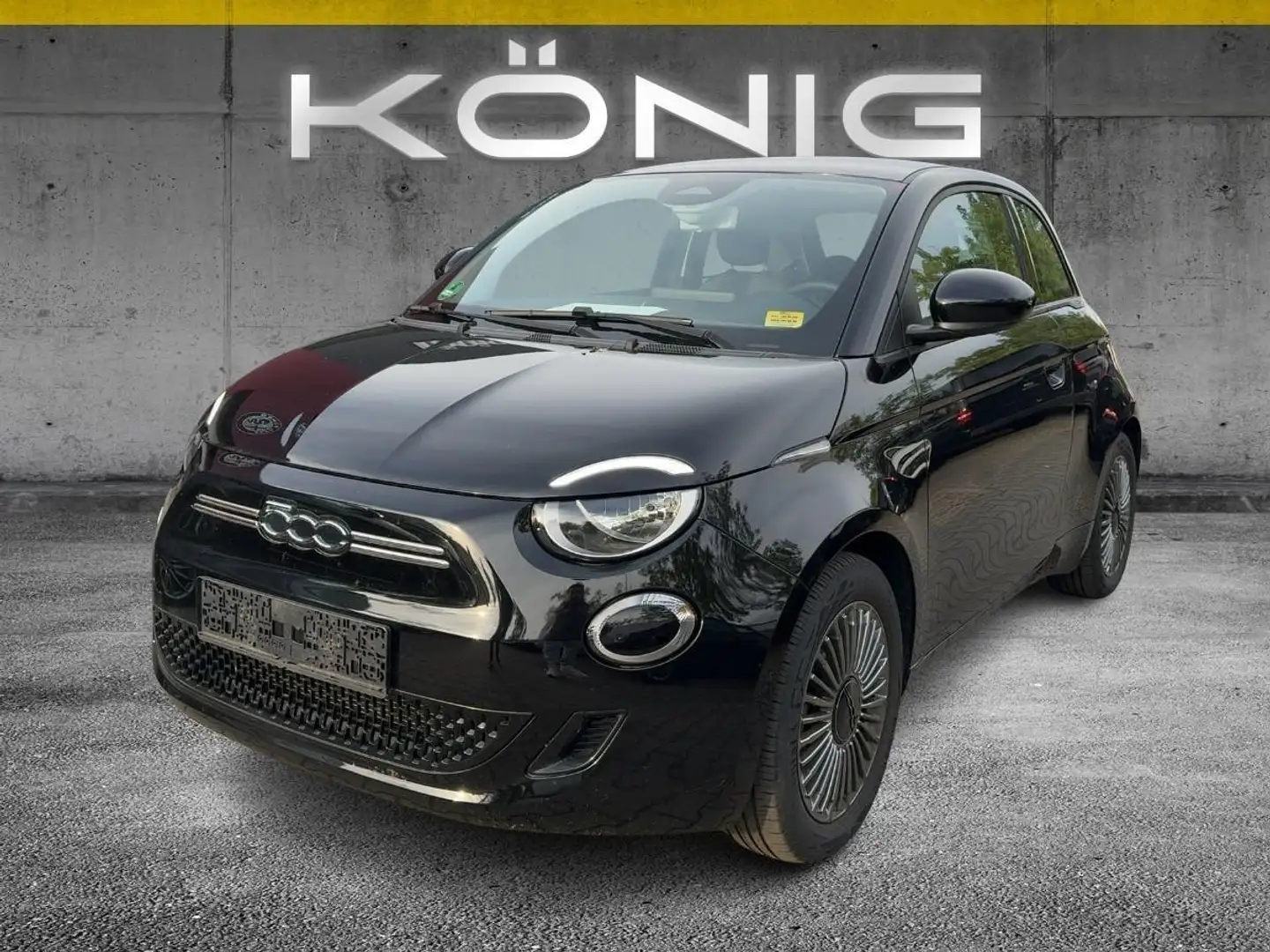 Fiat 500e Icon CCS Tempomat*Klimaautomatik*CarPlay Schwarz - 1