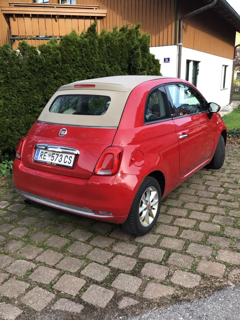 Fiat 500C 0,9 TwinAir Turbo 85 Lounge Rot - 2