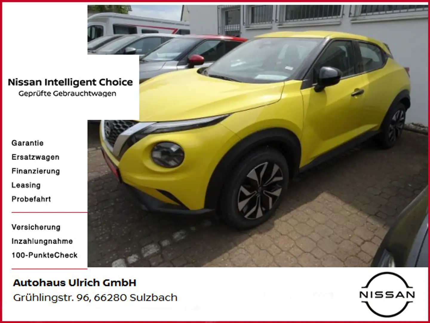 Nissan Juke Acenta AUTOMATIK Żółty - 1
