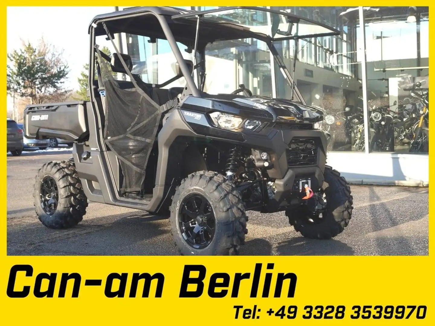 Can-Am Traxter XU HD10 T ABS Negro - 1