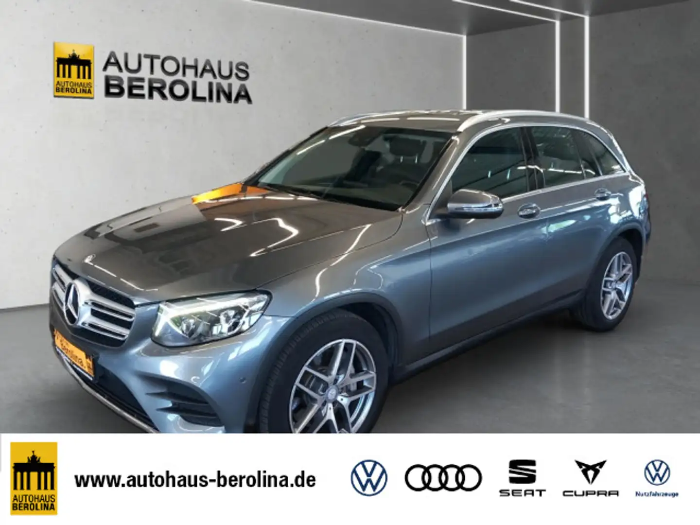 Mercedes-Benz GLC 250 4Matic AMG Line Aut. *NAV*GRA*SHZ* Gris - 1