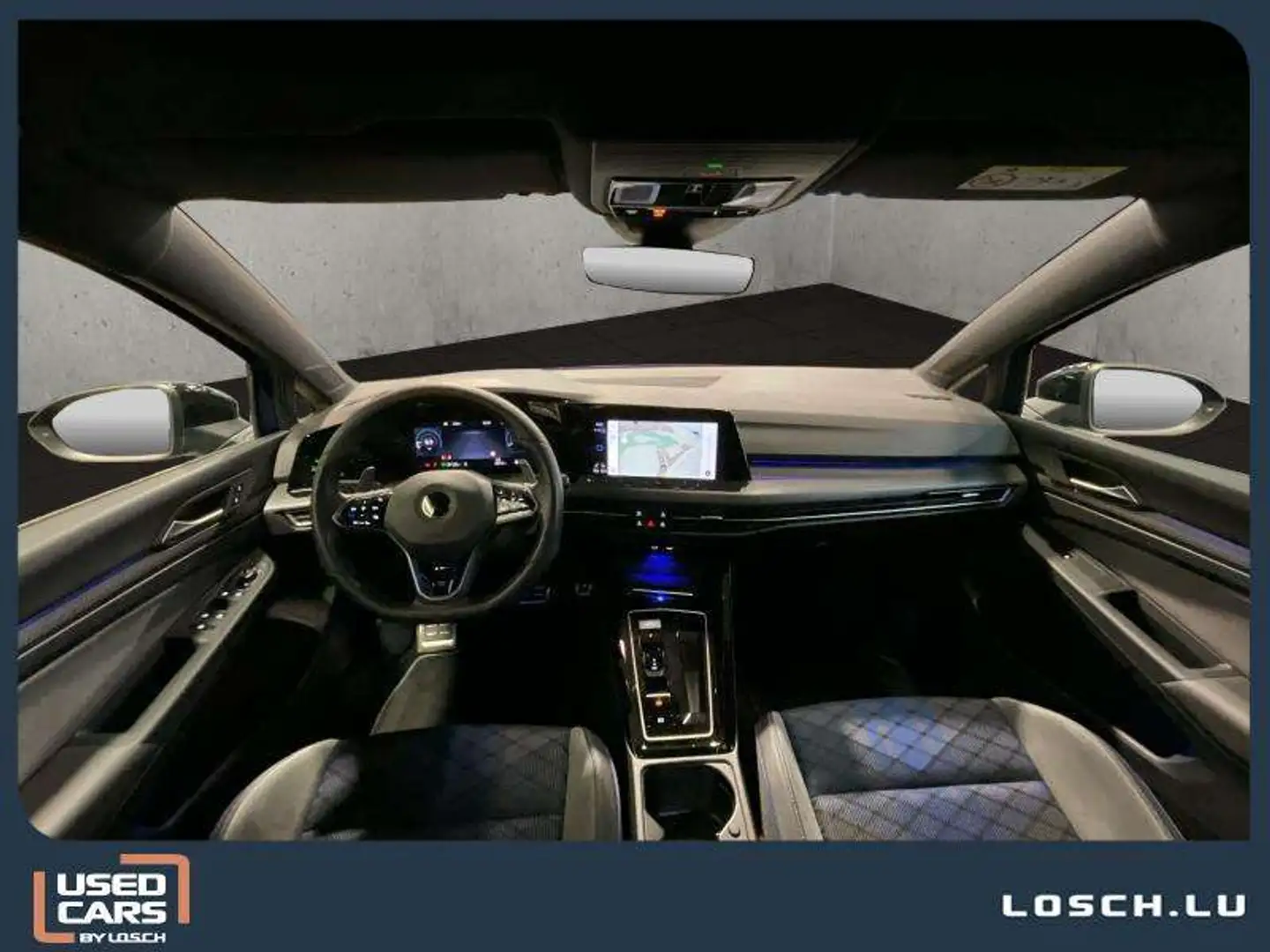 Volkswagen Golf R-Perf.+4M+DSG+LED+NAVI Bleu - 2