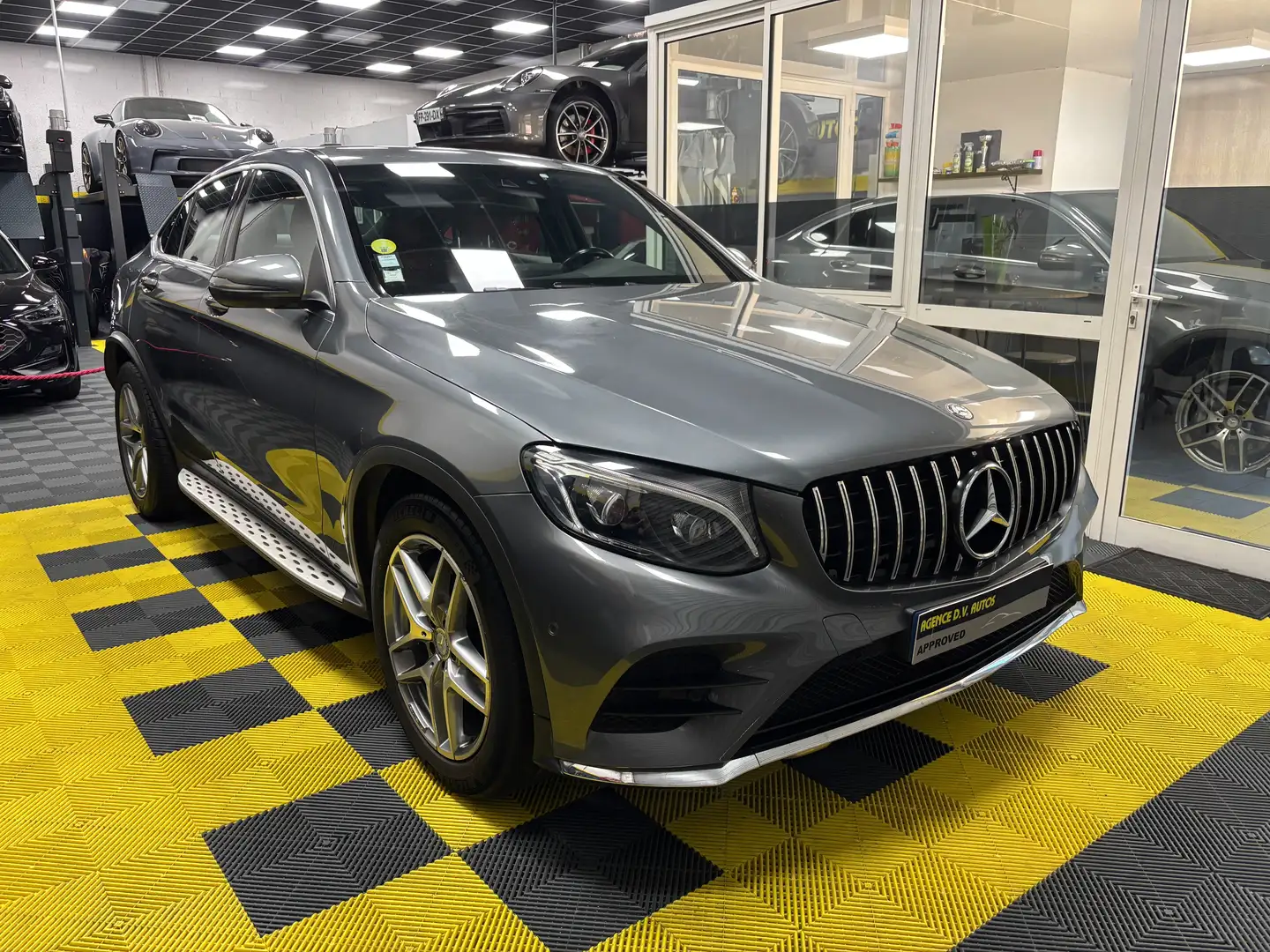 Mercedes-Benz GLC 220 GLC Coupé 220 d 9G 4Matic Fascination AMG Gris - 1