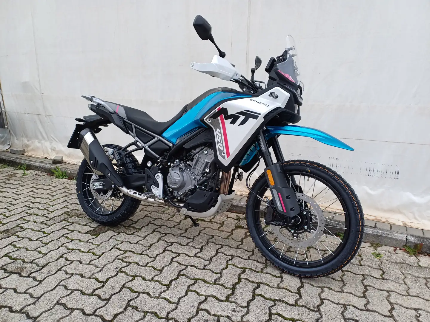 CFMOTO 450 MT CF MOTO MT 450 HIGHT F. BLU E5+ White - 2