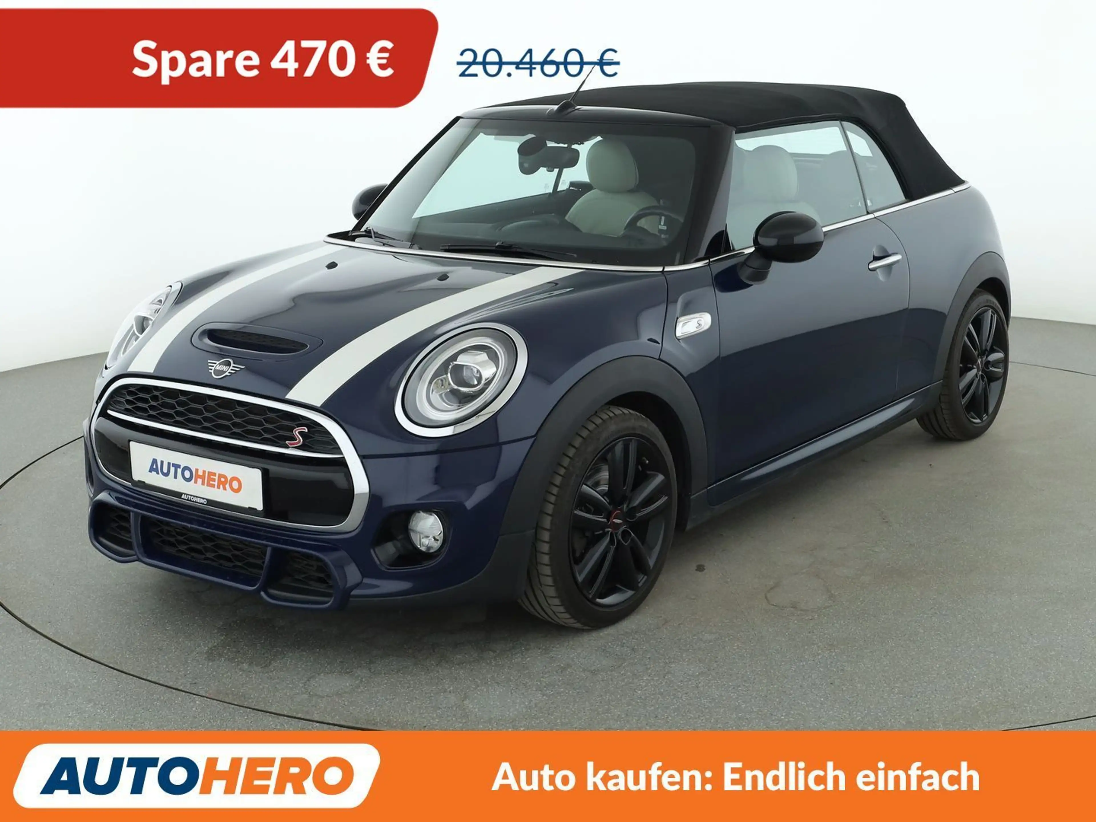 MINI Cooper S Cabrio Cooper S Aut.*NAVI*LED*TEMPO*PDC*SHZ*ALU*